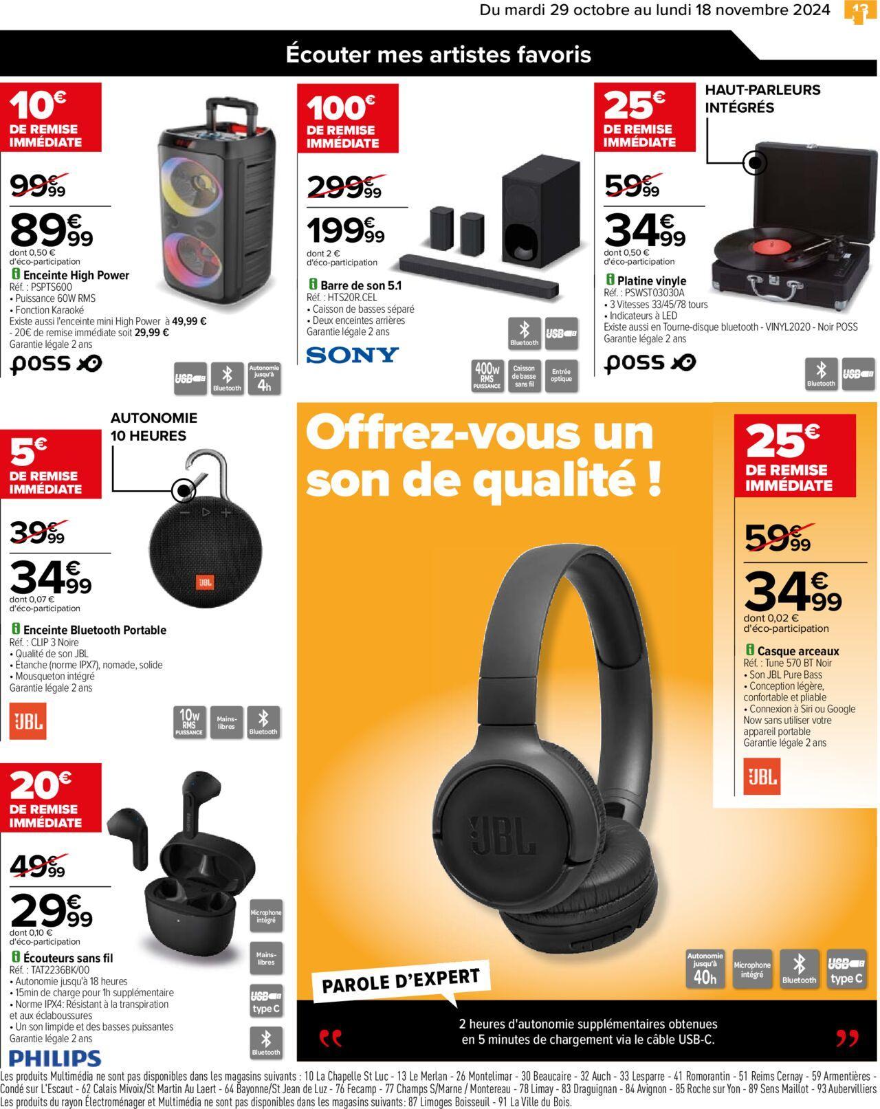 Carrefour Passez l'automne connecté à vos envies à partir du 29/10/2024 - 18/11/2024 15