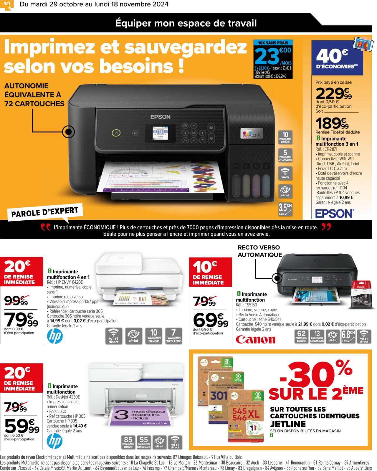 Carrefour Passez l'automne connecté à vos envies à partir du 29/10/2024 - 18/11/2024 12