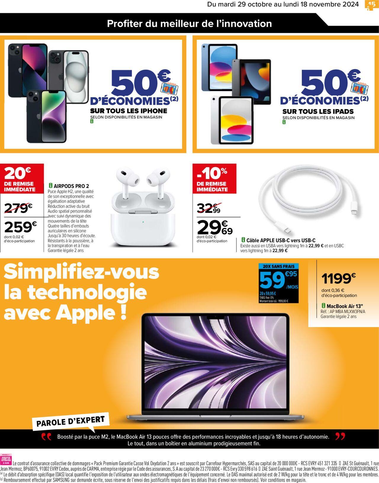 Carrefour Passez l'automne connecté à vos envies à partir du 29/10/2024 - 18/11/2024 17