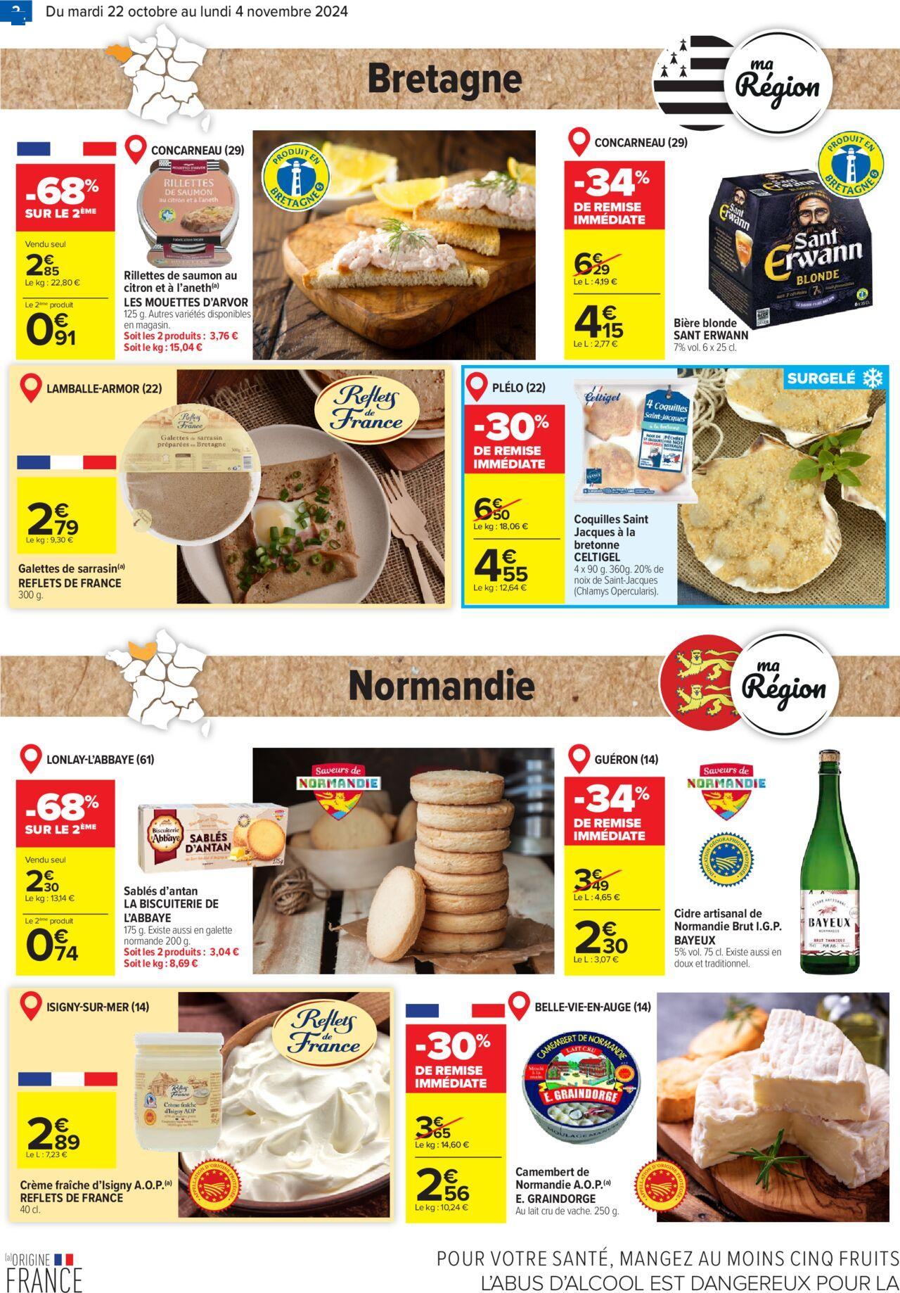 Carrefour Le meilleur de nos régions à partir du 22/10/2024 - 04/11/2024 2