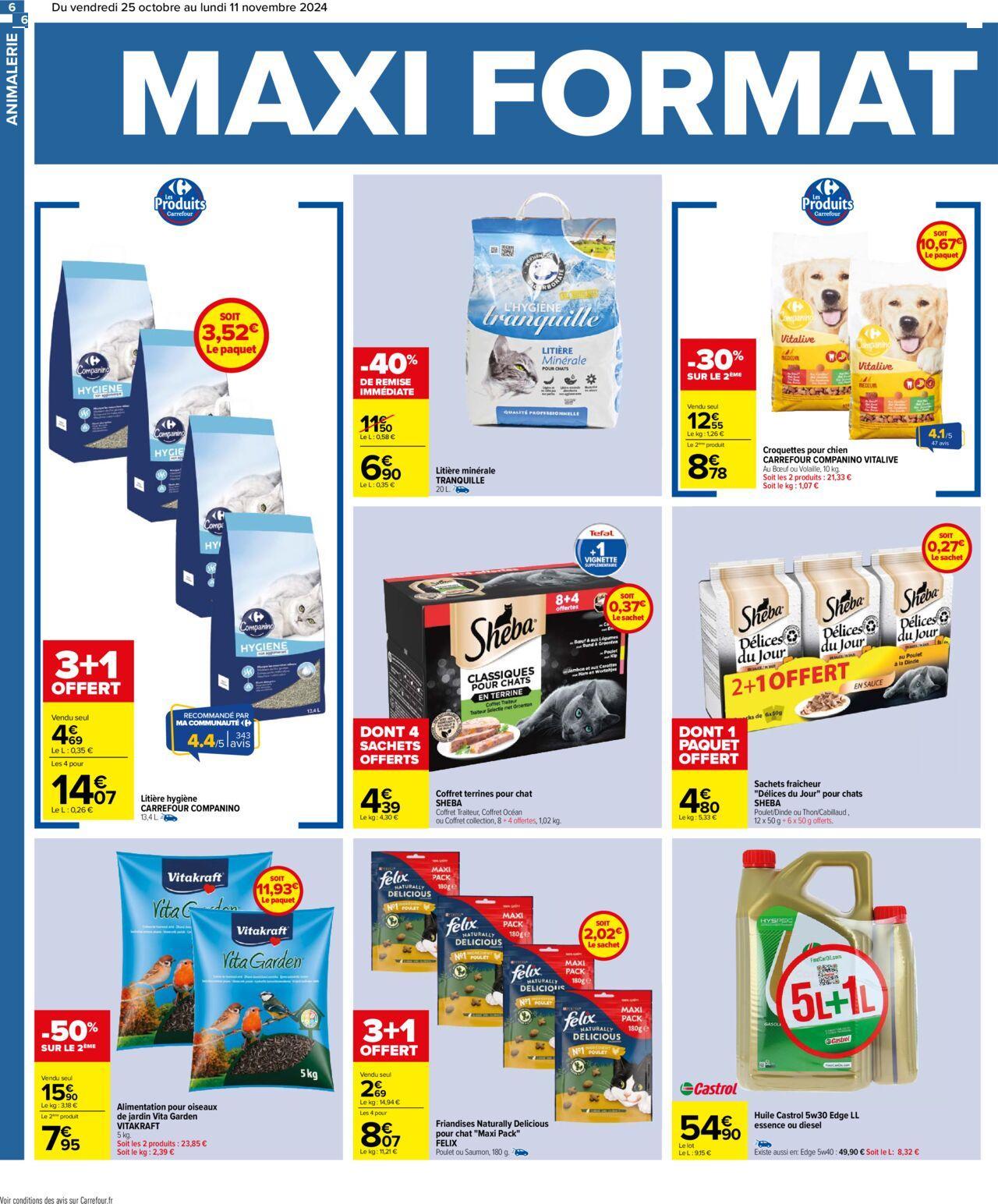 Carrefour Maxi Format Mini Prix à partir du 25/10/2024 - 11/11/2024 6