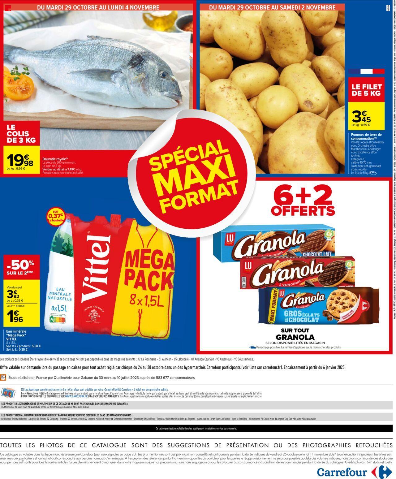 Carrefour Maxi Format Mini Prix à partir du 25/10/2024 - 11/11/2024 20