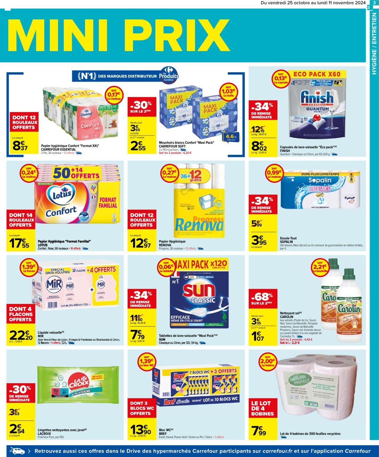 Carrefour Maxi Format Mini Prix à partir du 25/10/2024 - 11/11/2024 3