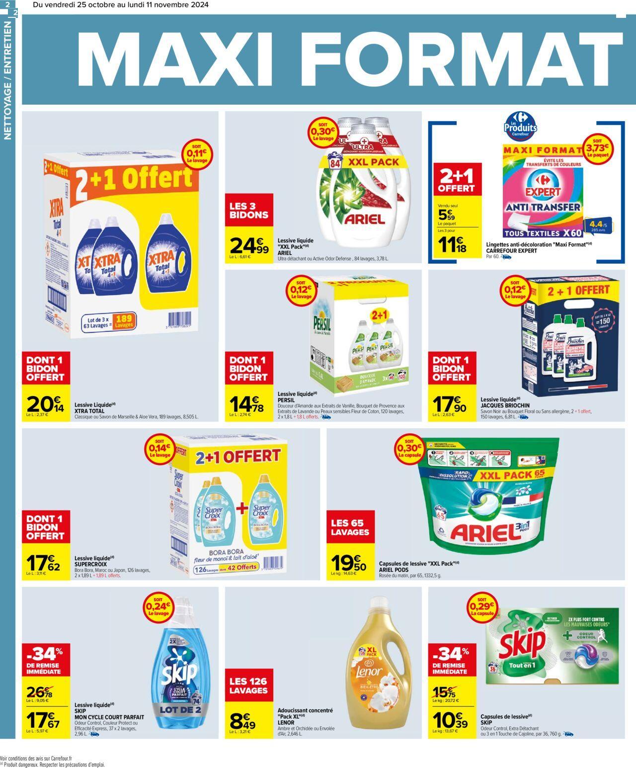 Carrefour Maxi Format Mini Prix à partir du 25/10/2024 - 11/11/2024 2