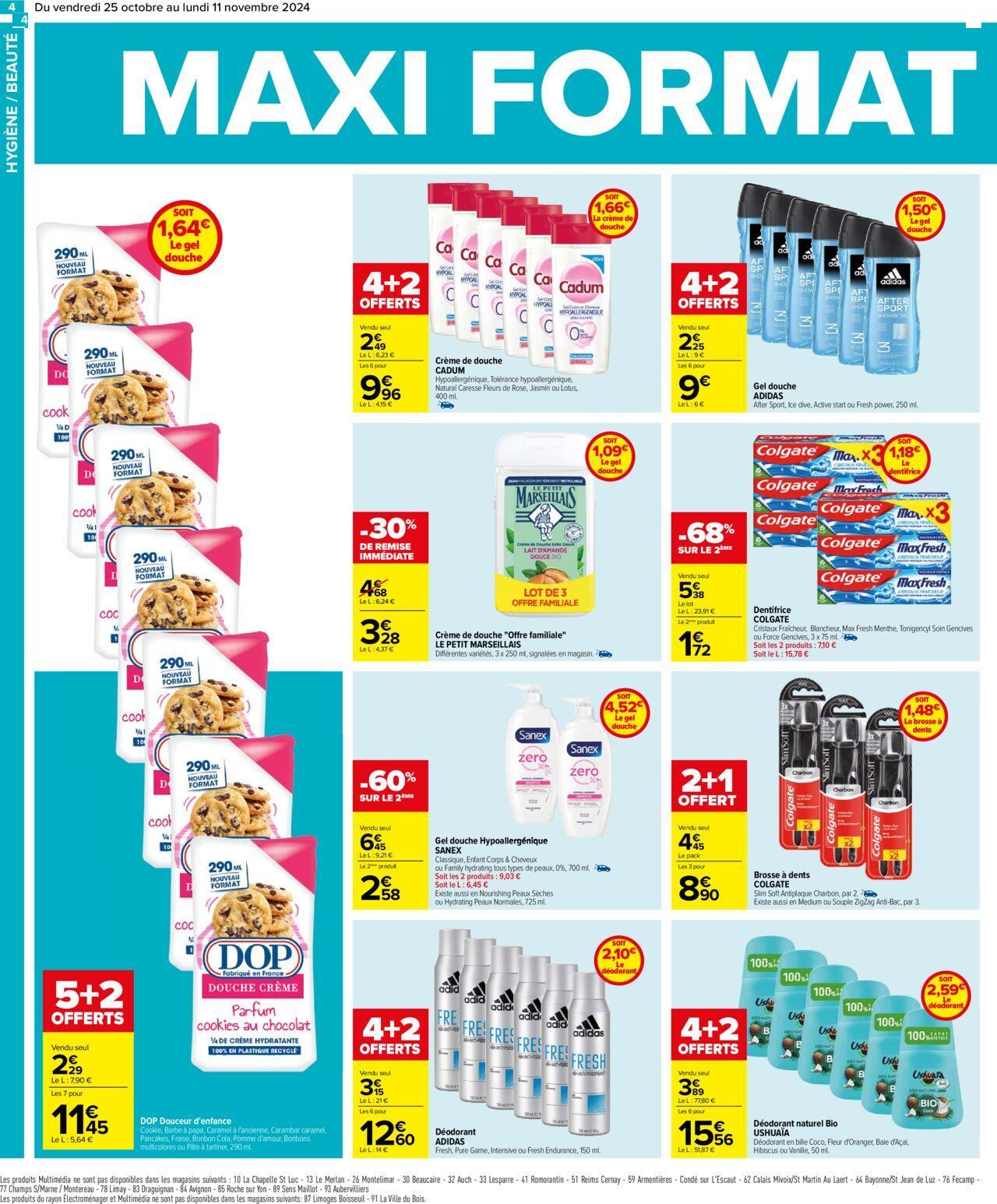 Carrefour Maxi Format Mini Prix à partir du 25/10/2024 - 11/11/2024 4