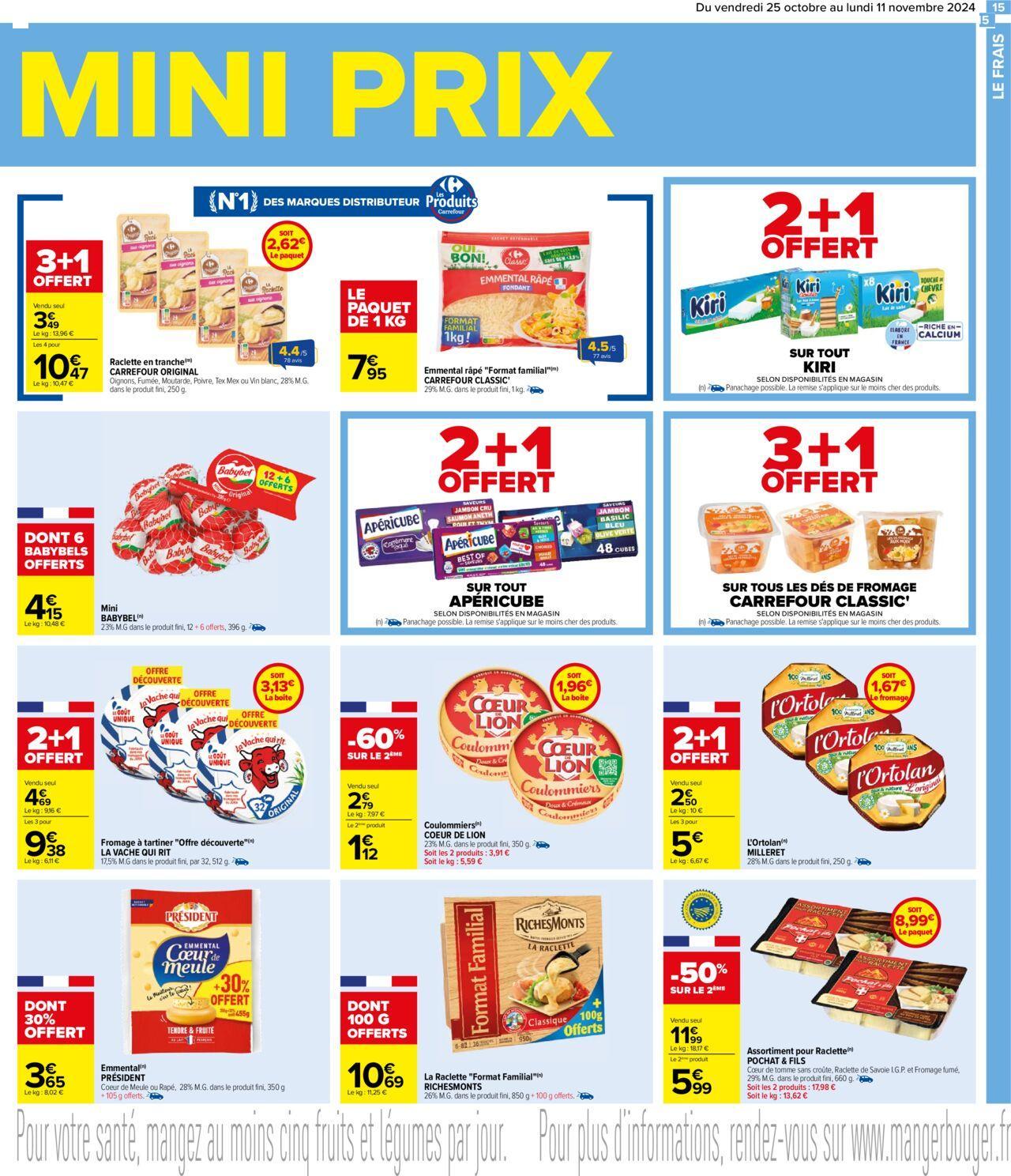 Carrefour Maxi Format Mini Prix à partir du 25/10/2024 - 11/11/2024 15