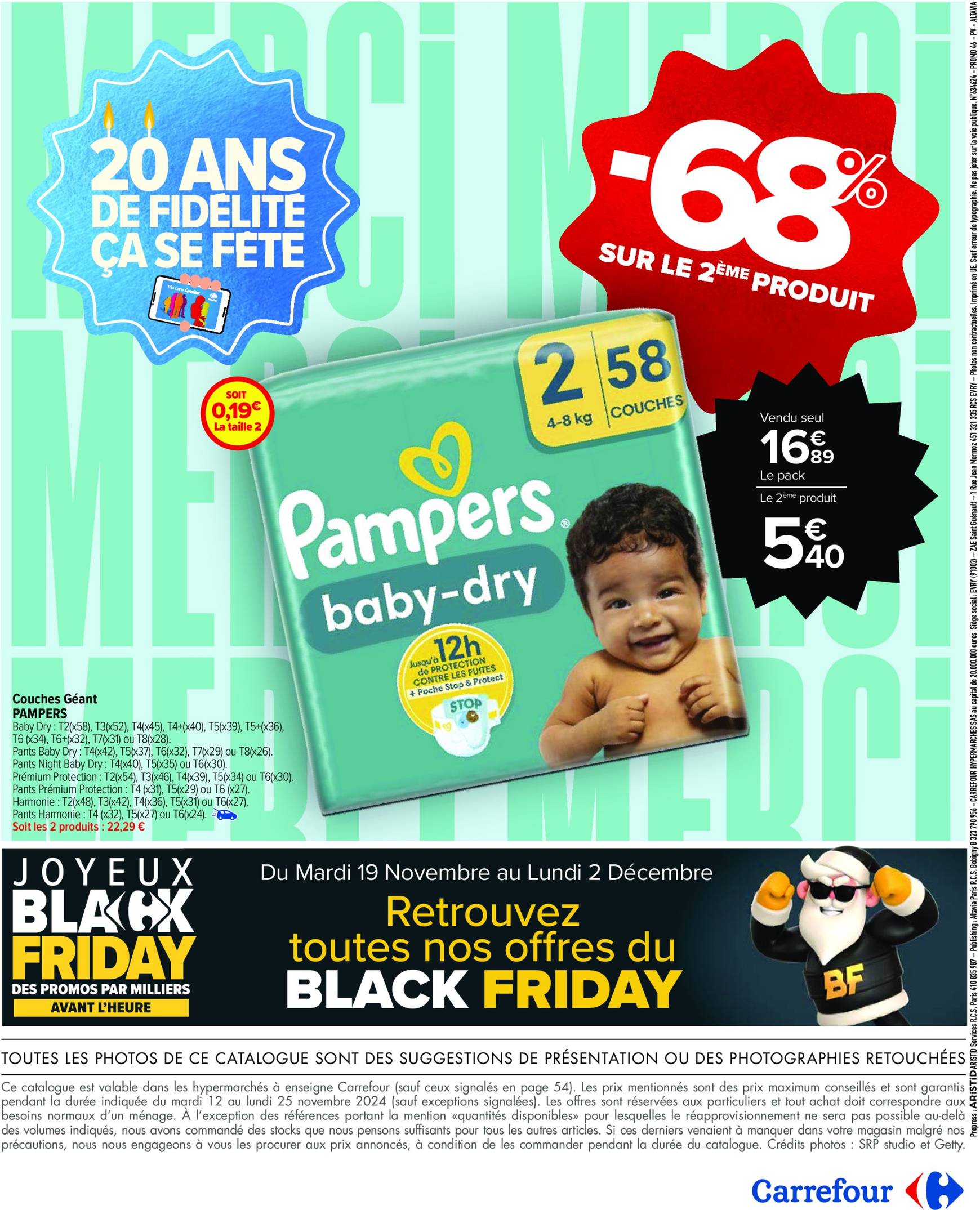 Catalogue Carrefour valable dès 12.11. - 25.11. 2