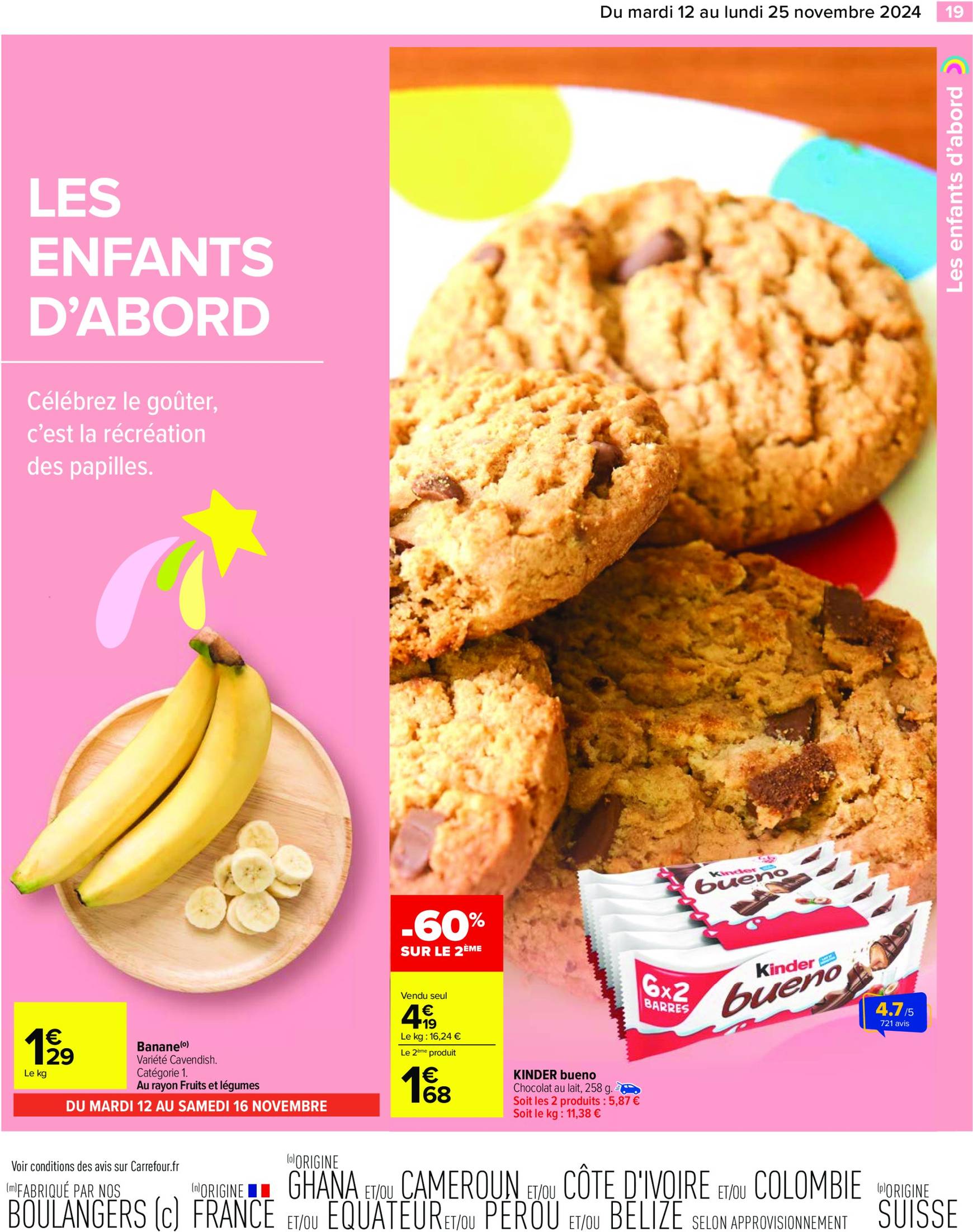 Catalogue Carrefour valable dès 12.11. - 25.11. 21