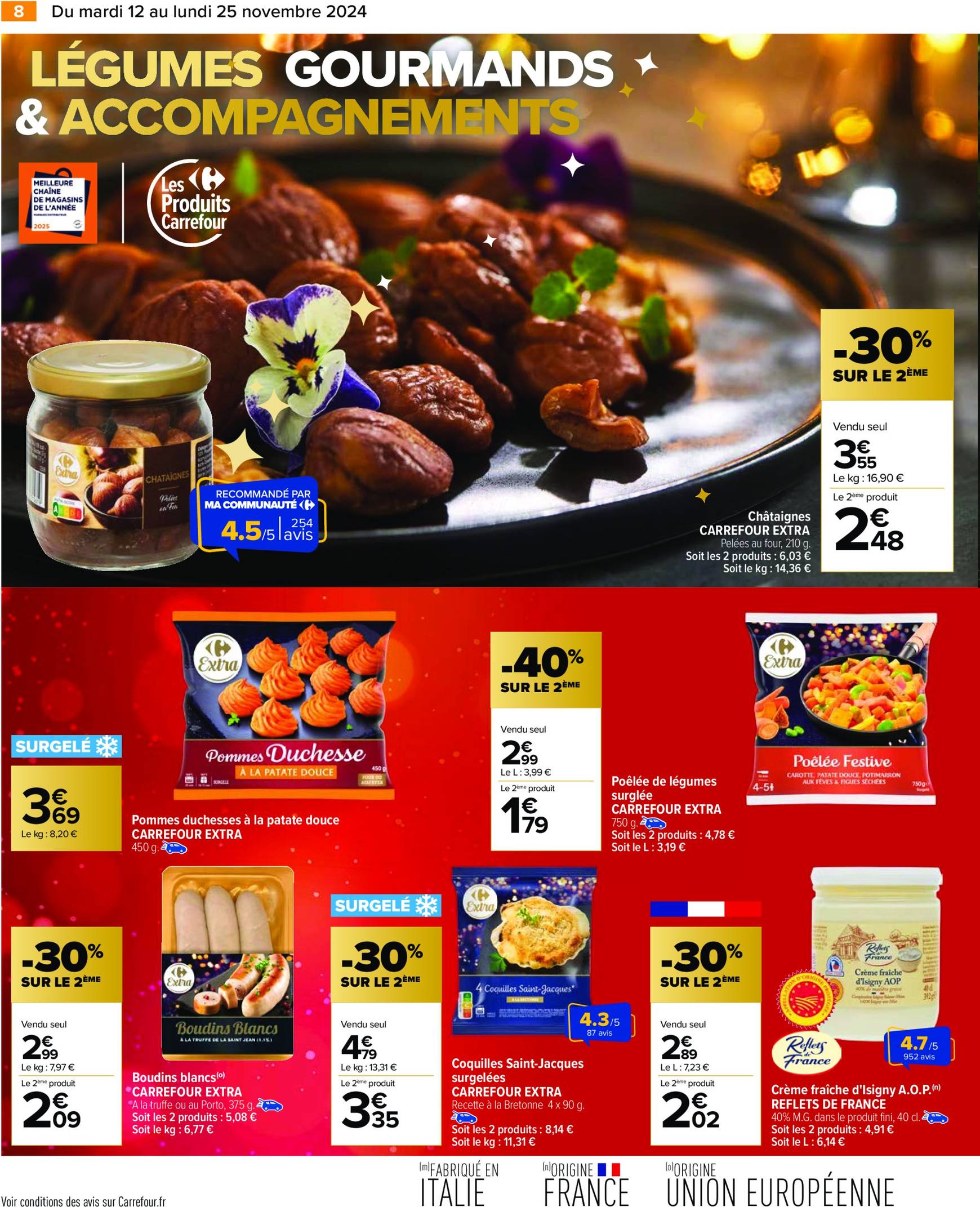 Catalogue Carrefour valable dès 12.11. - 25.11. 10