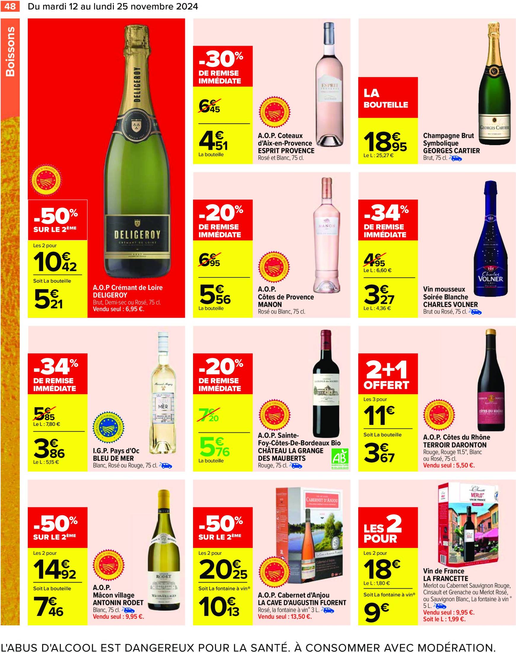 Catalogue Carrefour valable dès 12.11. - 25.11. 50