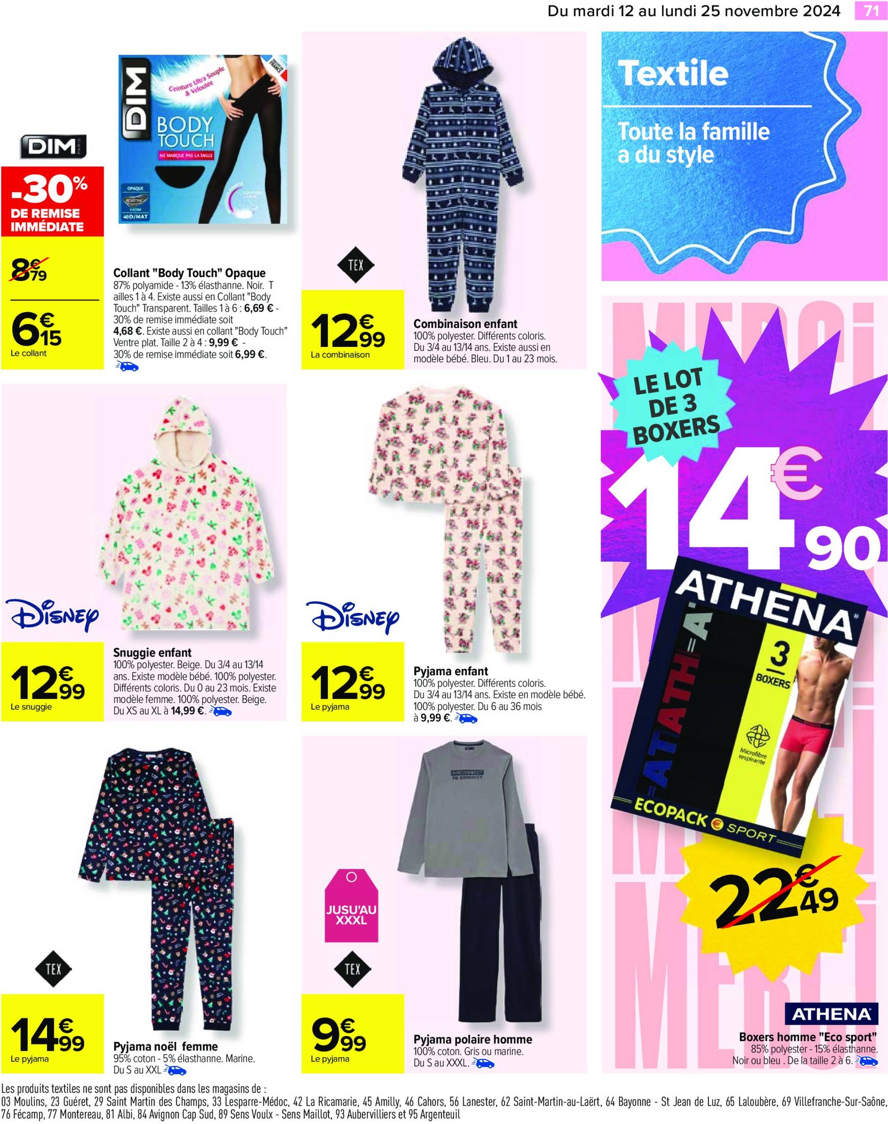 Catalogue Carrefour valable dès 12.11. - 25.11. 73