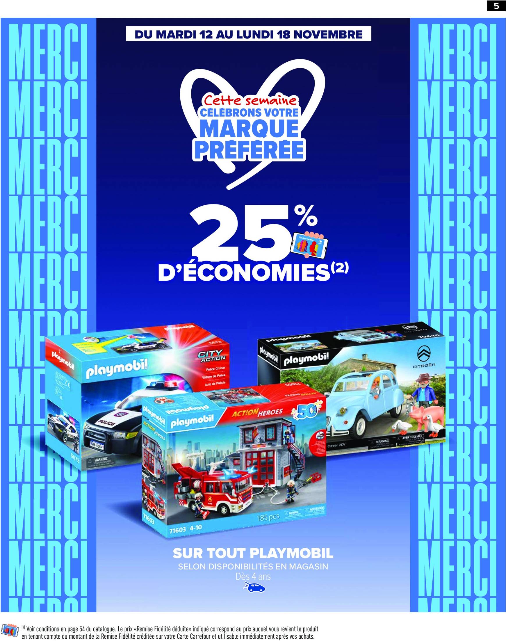 Catalogue Carrefour valable dès 12.11. - 25.11. 7