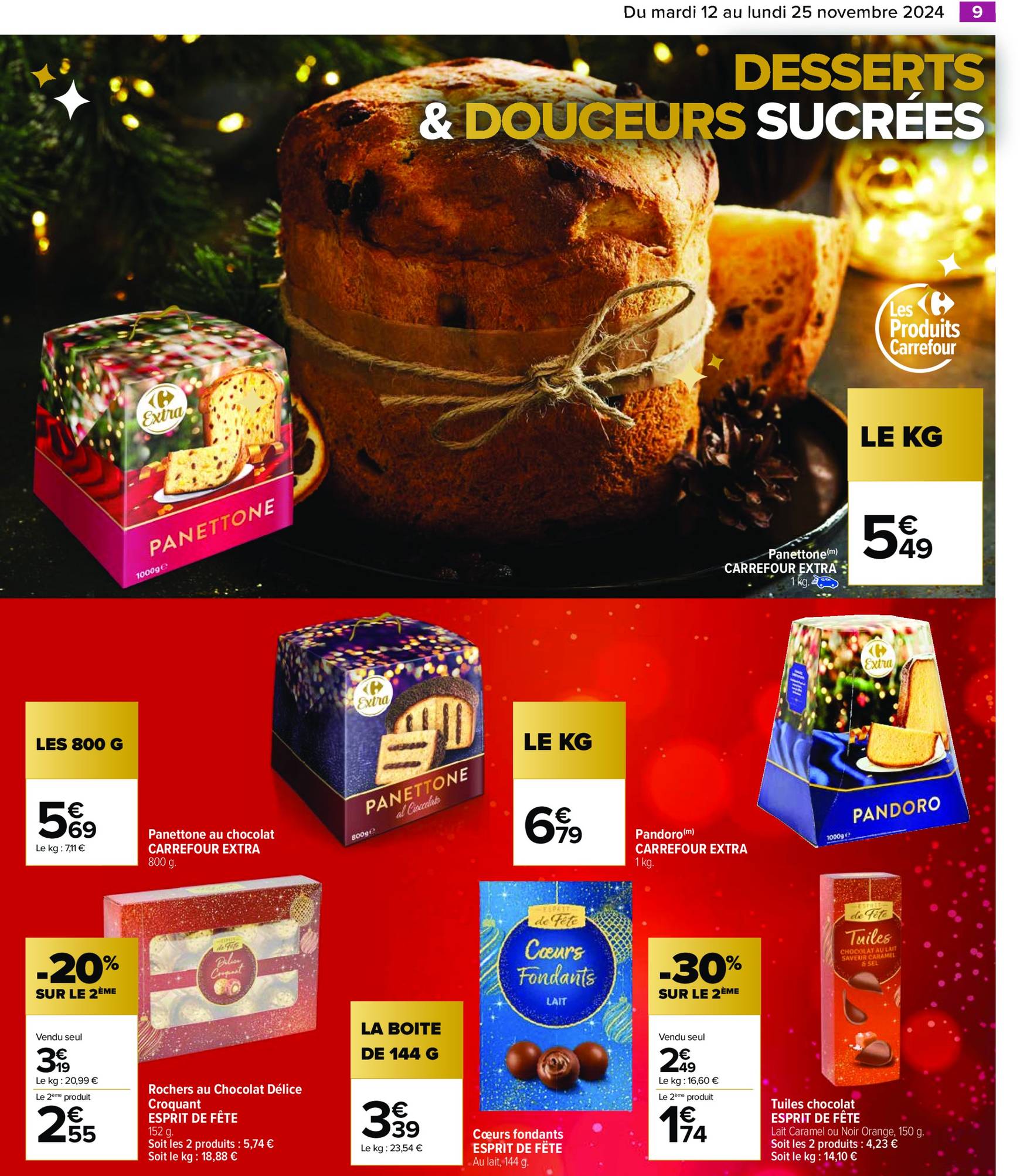 Catalogue Carrefour valable dès 12.11. - 25.11. 11