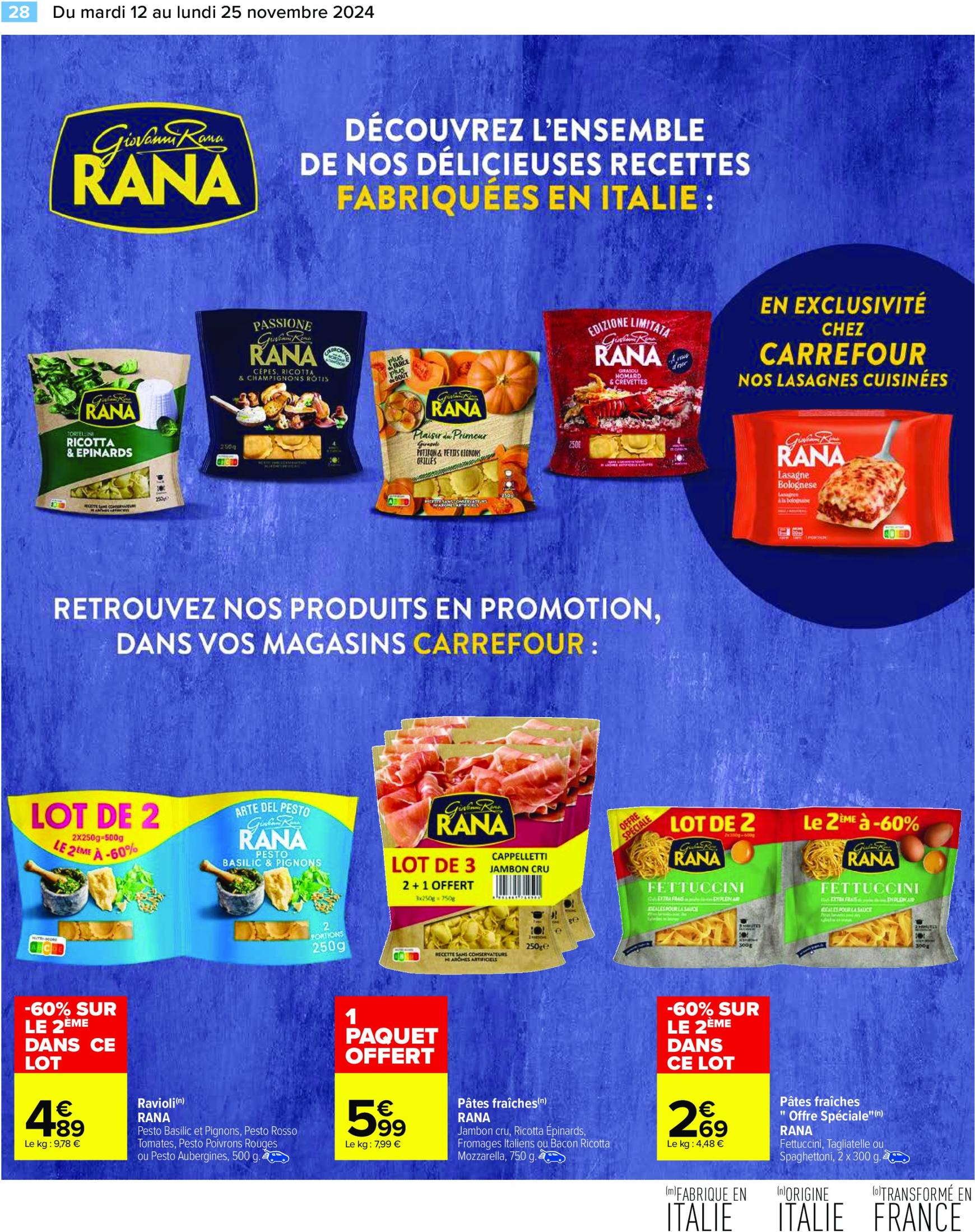 Catalogue Carrefour valable dès 12.11. - 25.11. 30