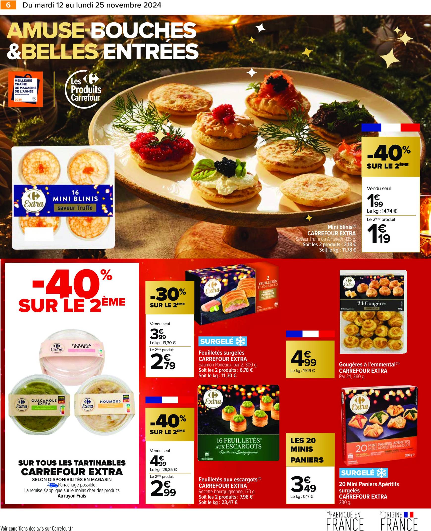 Catalogue Carrefour valable dès 12.11. - 25.11. 8