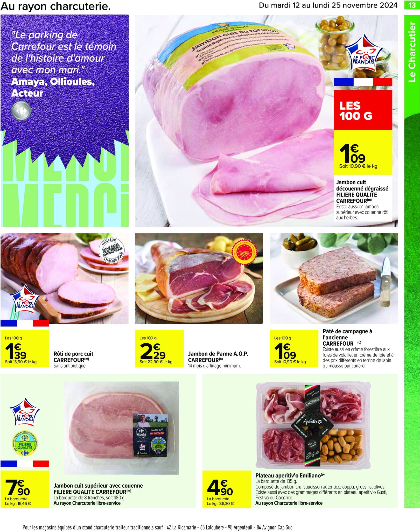 Catalogue Carrefour valable dès 12.11. - 25.11. 15