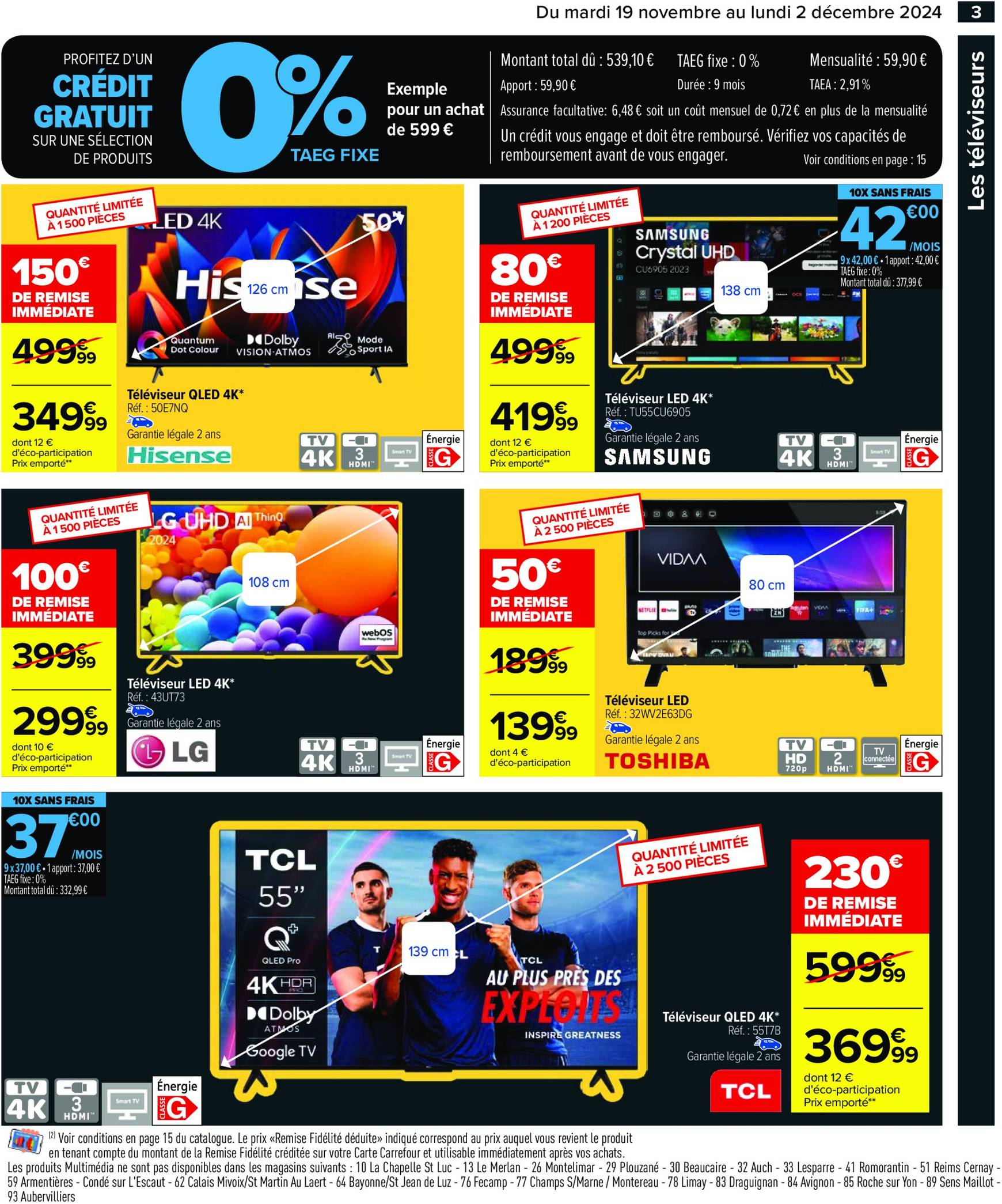 Catalogue Carrefour - Black Friday valable dès 19.11. - 02.12. 5