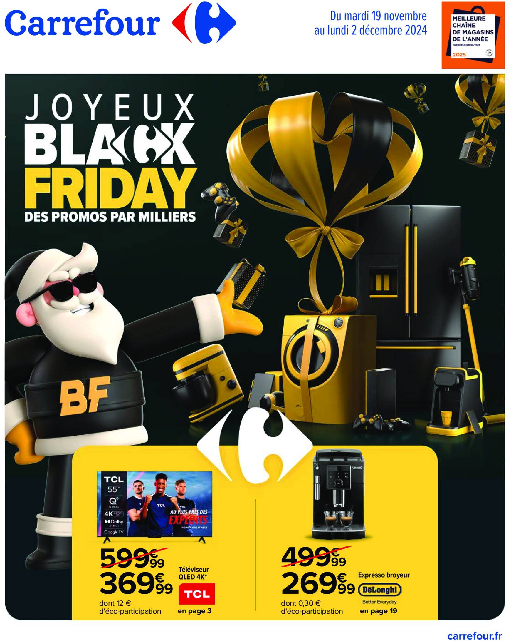 Catalogue Carrefour - Black Friday valable dès 19.11. - 02.12.