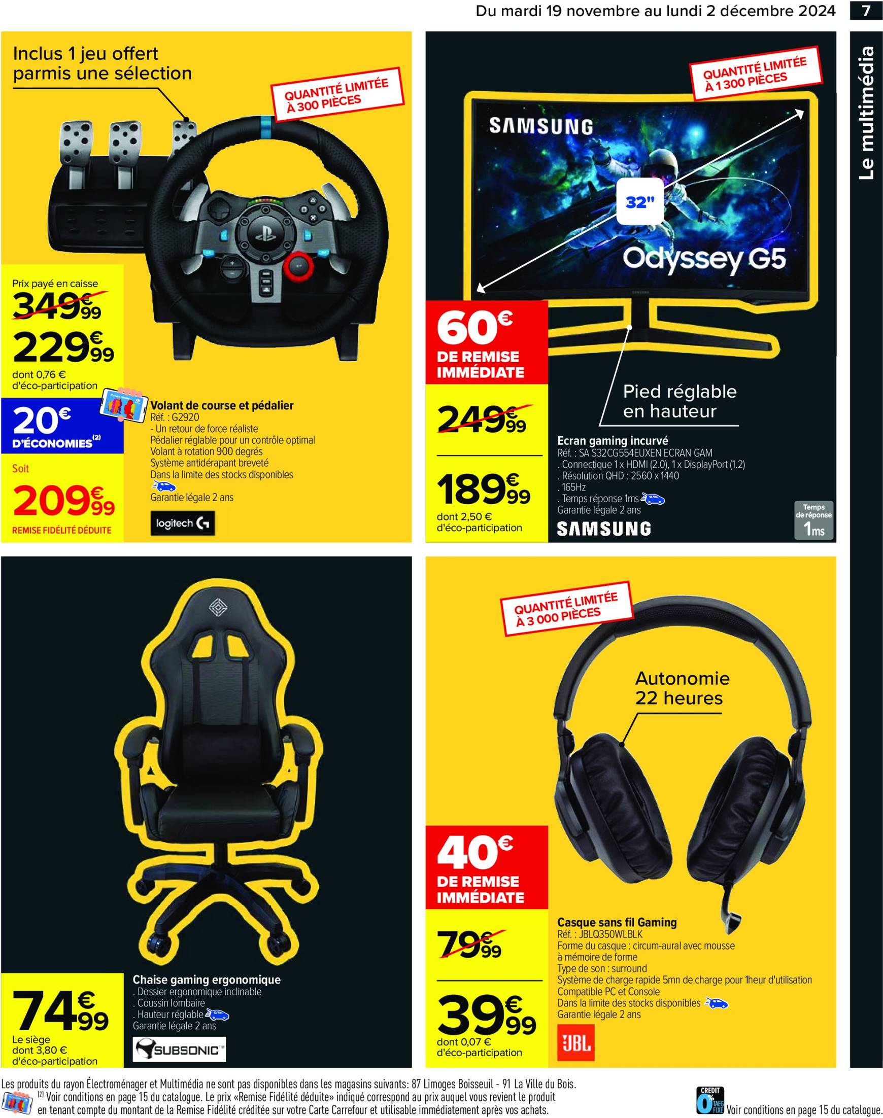 Catalogue Carrefour - Black Friday valable dès 19.11. - 02.12. 9