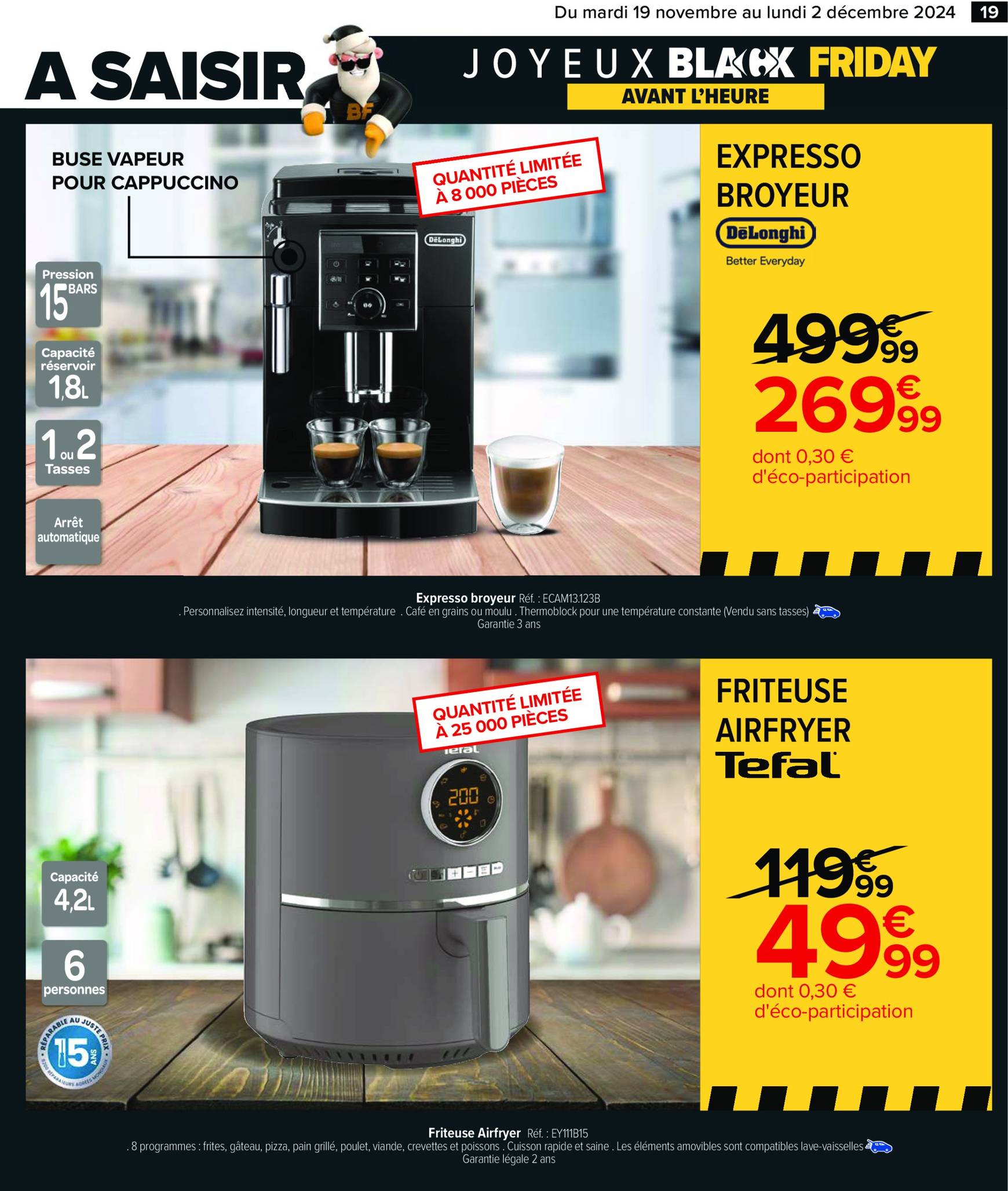 Catalogue Carrefour - Black Friday valable dès 19.11. - 02.12. 21