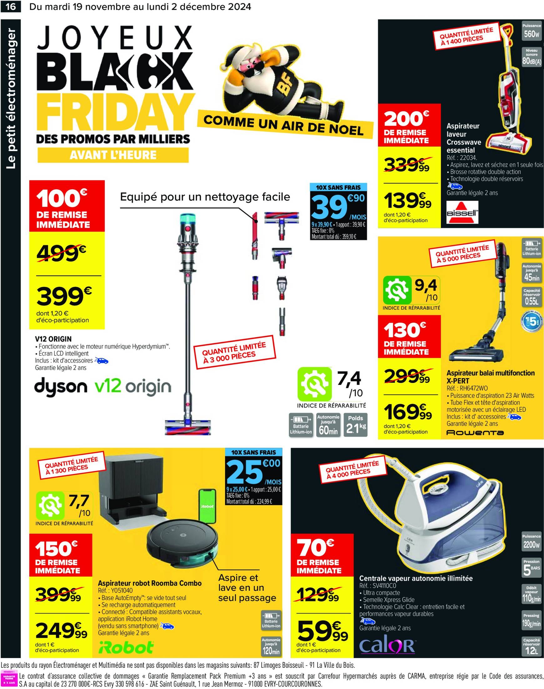 Catalogue Carrefour - Black Friday valable dès 19.11. - 02.12. 18