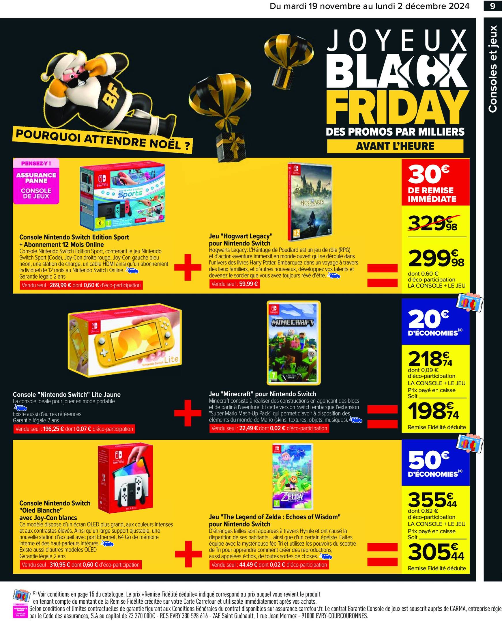 Catalogue Carrefour - Black Friday valable dès 19.11. - 02.12. 11