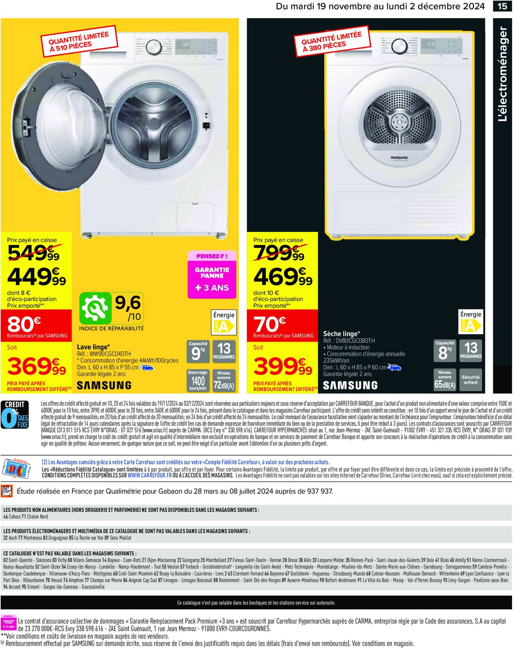 Catalogue Carrefour - Black Friday valable dès 19.11. - 02.12. 17