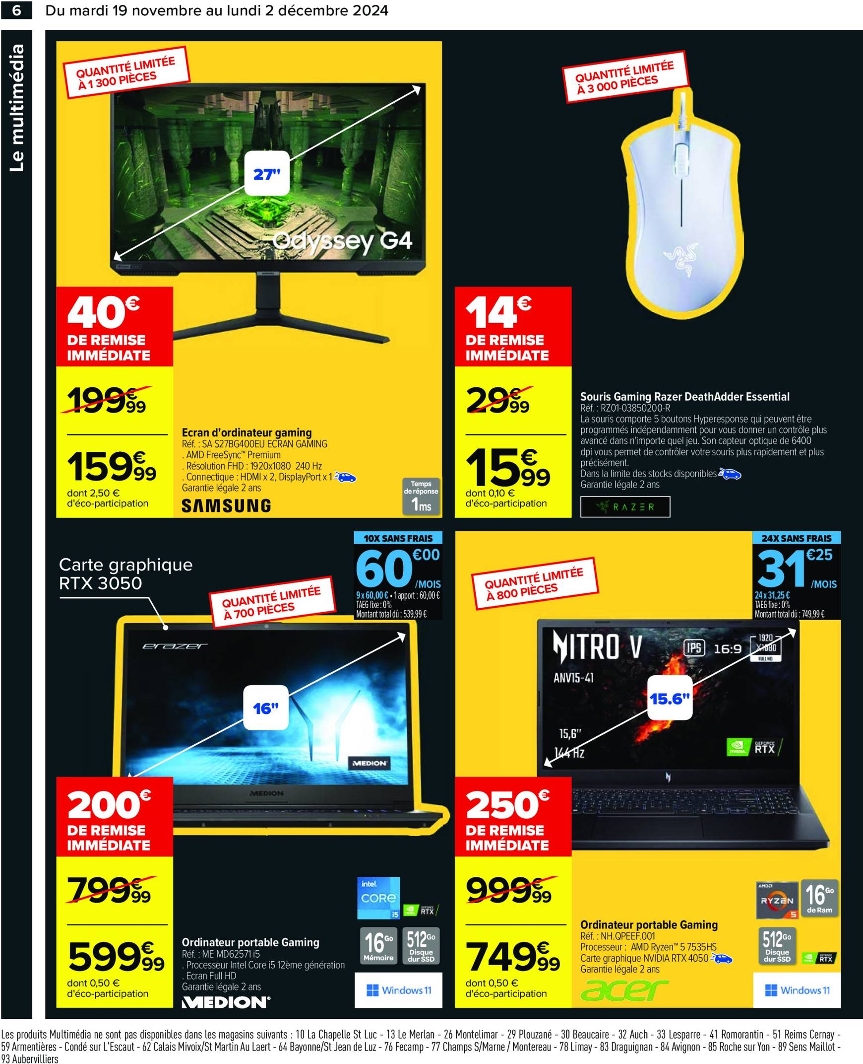 Catalogue Carrefour - Black Friday valable dès 19.11. - 02.12. 8