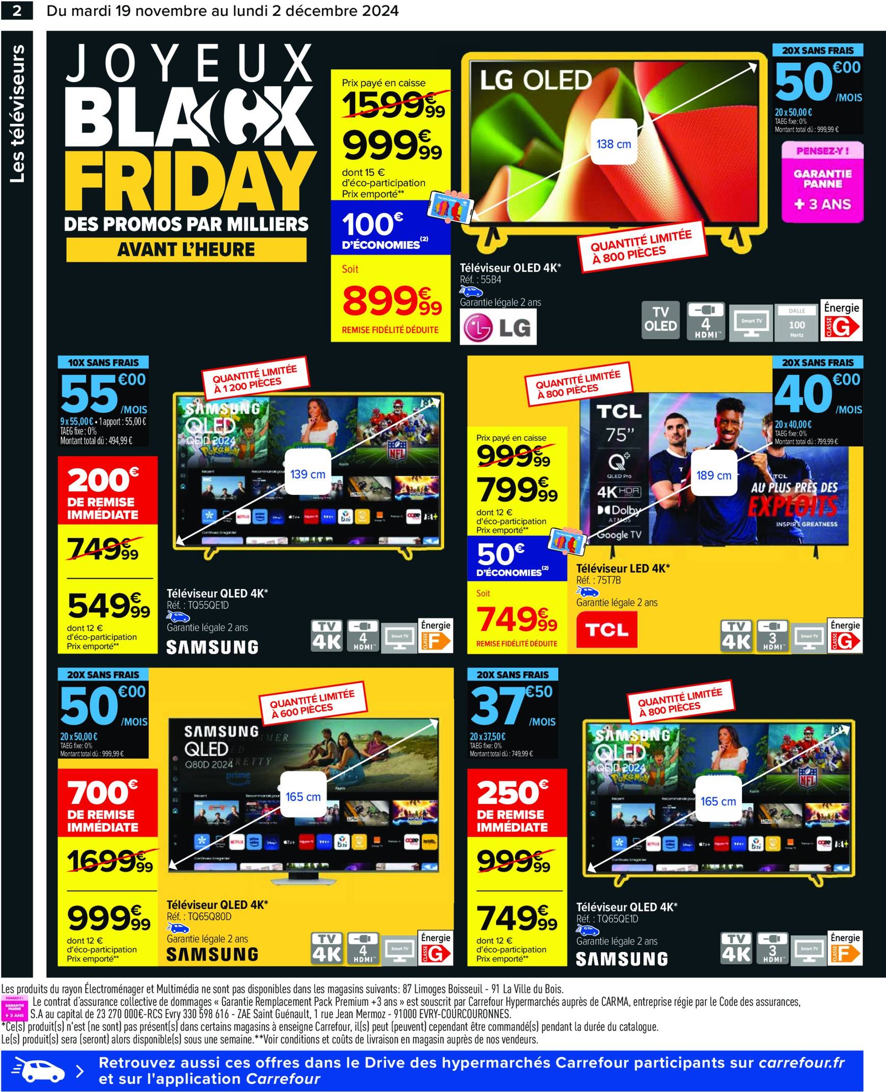 Catalogue Carrefour - Black Friday valable dès 19.11. - 02.12. 4