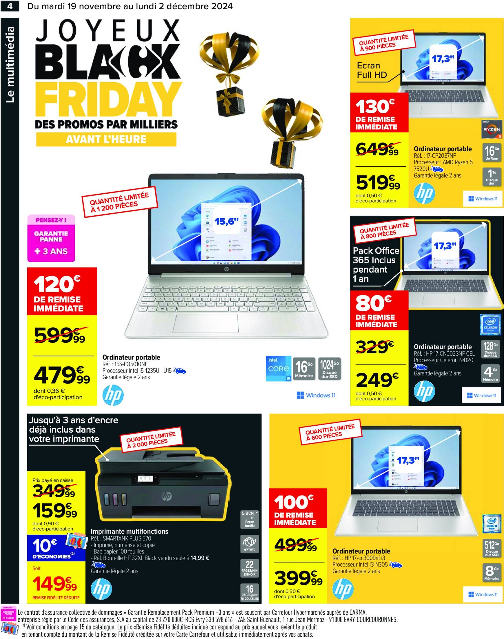 Catalogue Carrefour - Black Friday valable dès 19.11. - 02.12. 6