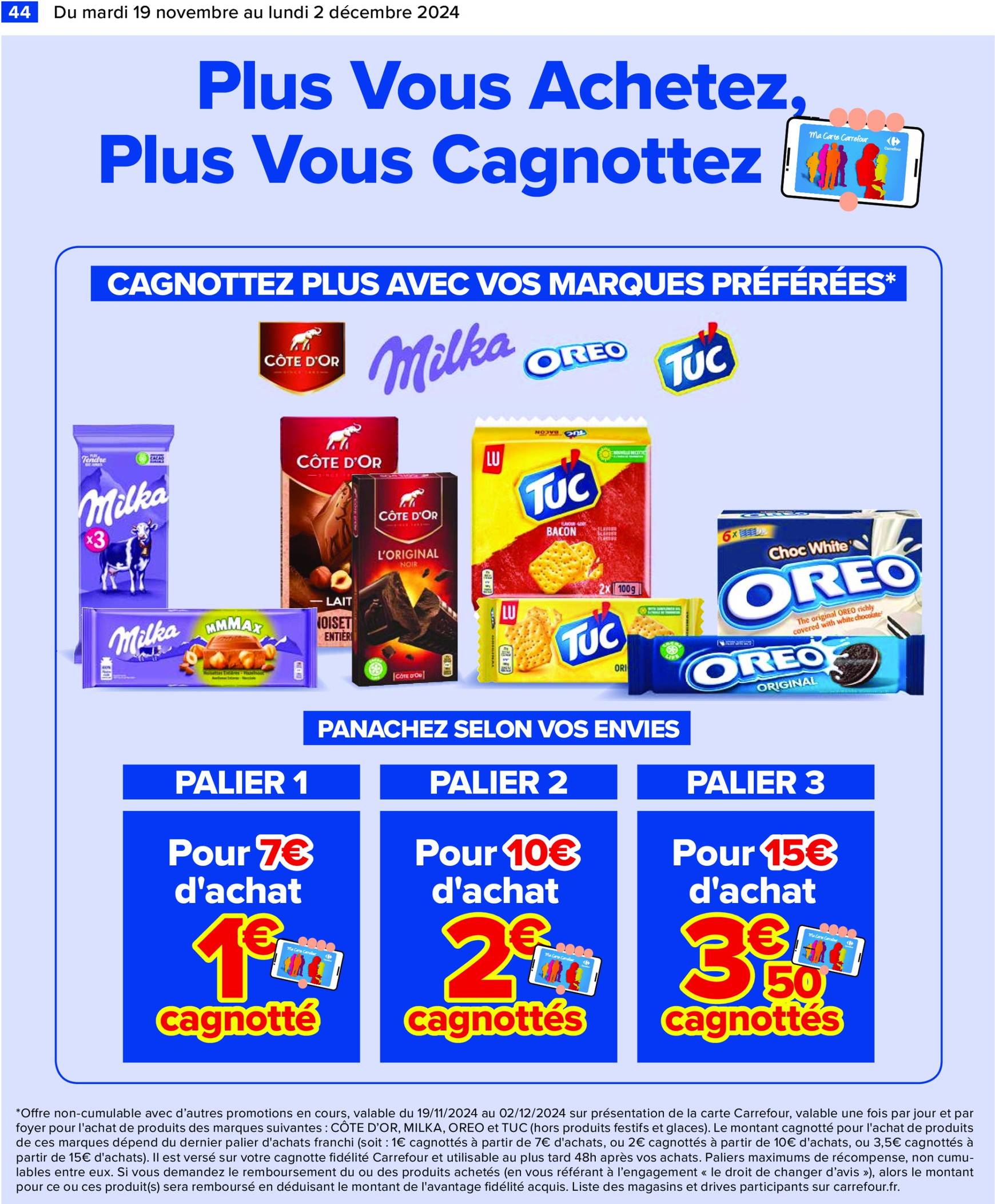 Catalogue Carrefour valable dès 19.11. - 02.12. 48