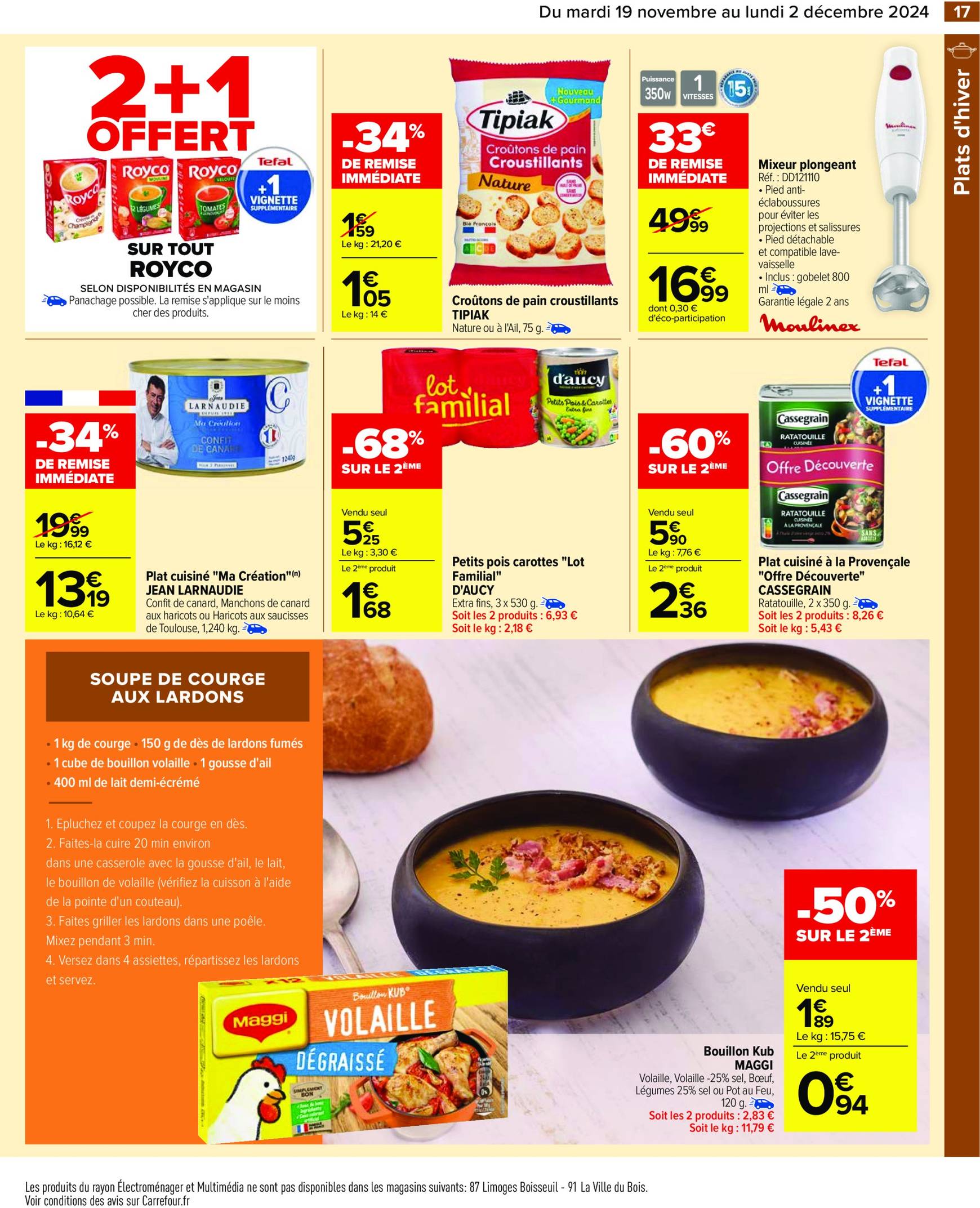 Catalogue Carrefour valable dès 19.11. - 02.12. 19