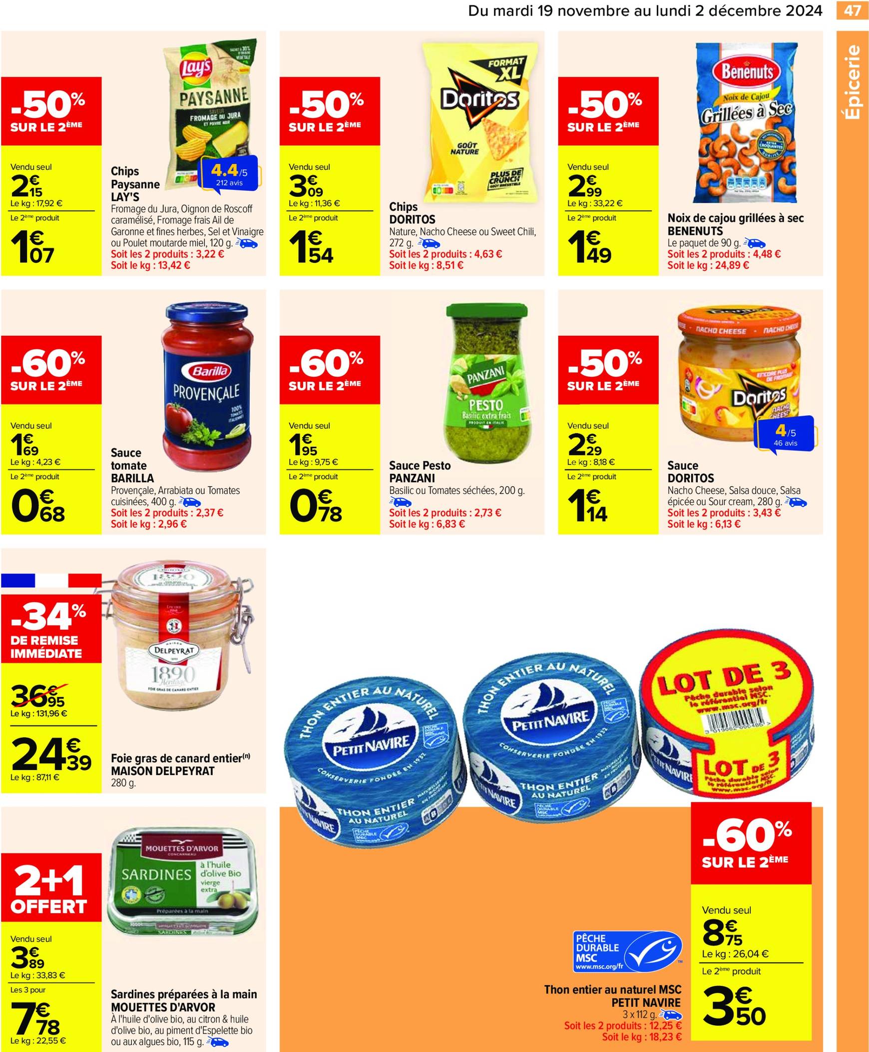 Catalogue Carrefour valable dès 19.11. - 02.12. 51