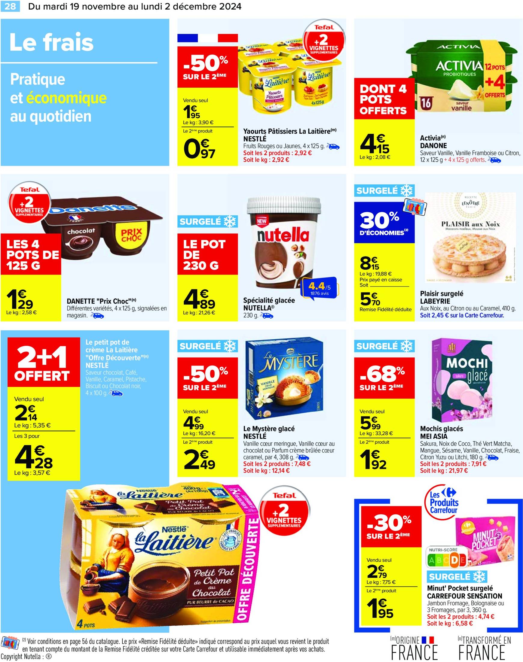 Catalogue Carrefour valable dès 19.11. - 02.12. 30