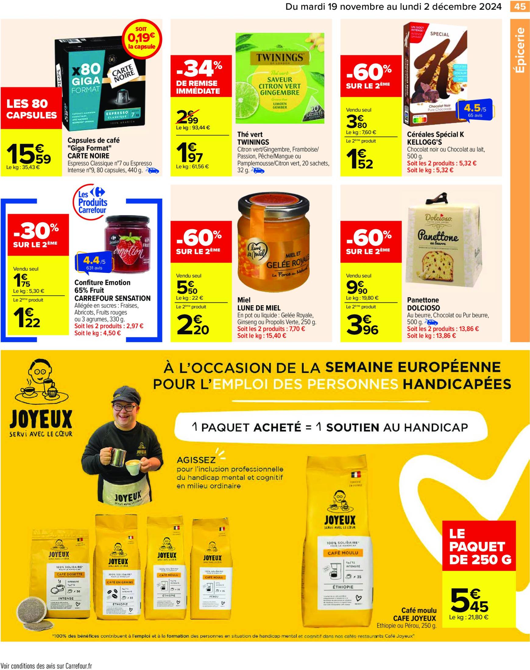 Catalogue Carrefour valable dès 19.11. - 02.12. 49