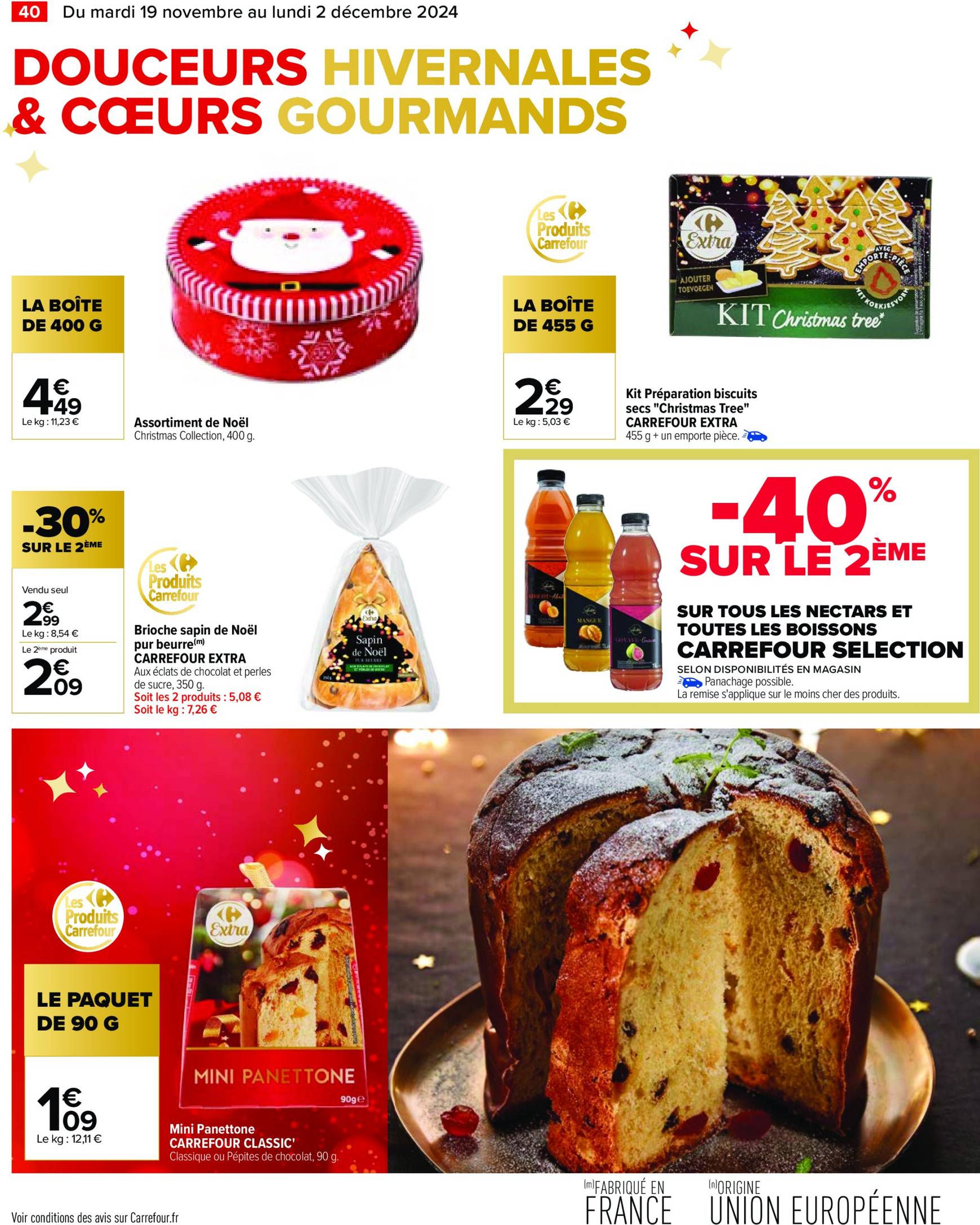 Catalogue Carrefour valable dès 19.11. - 02.12. 44