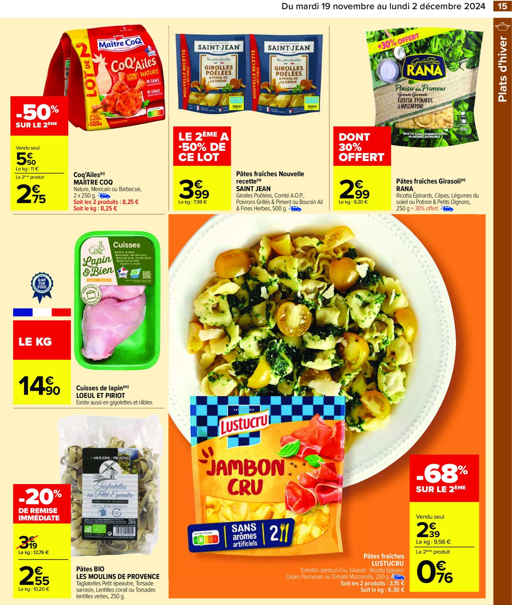 Catalogue Carrefour valable dès 19.11. - 02.12. 17