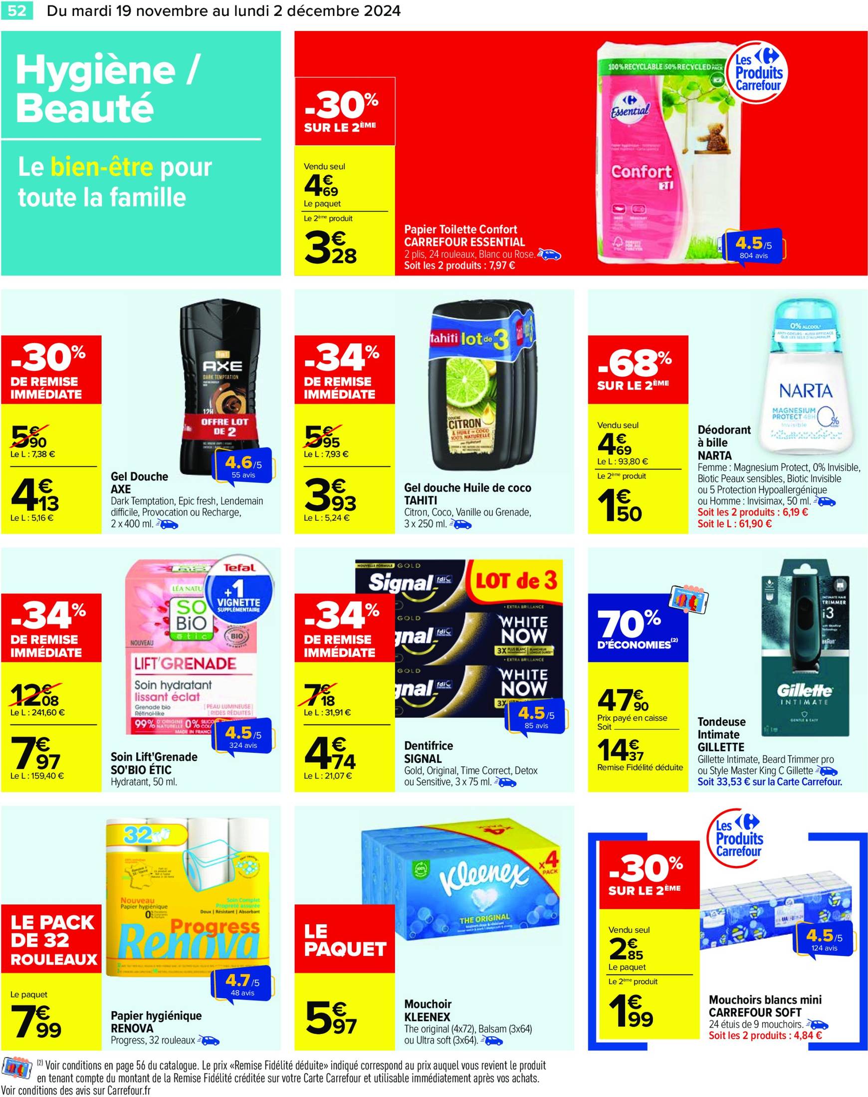 Catalogue Carrefour valable dès 19.11. - 02.12. 56