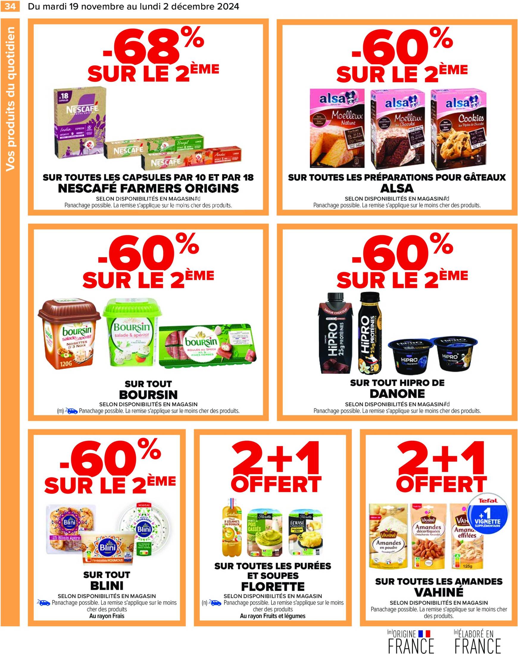 Catalogue Carrefour valable dès 19.11. - 02.12. 36