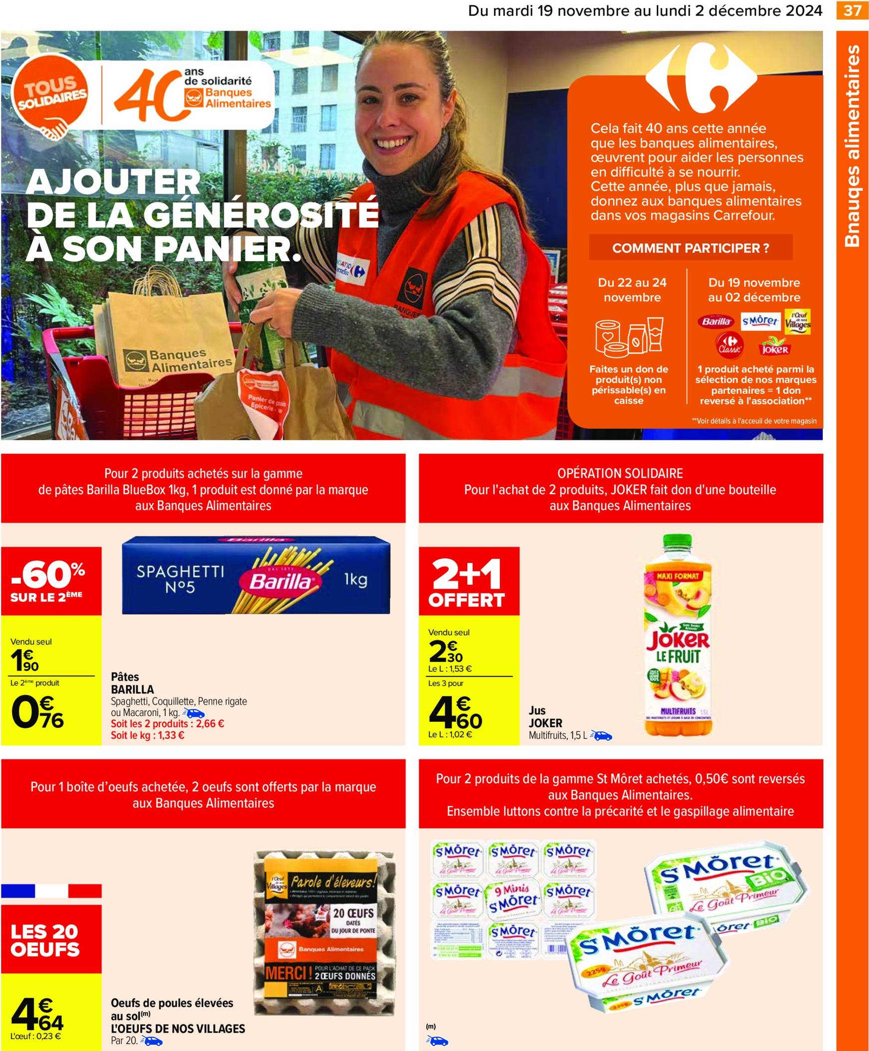 Catalogue Carrefour valable dès 19.11. - 02.12. 39