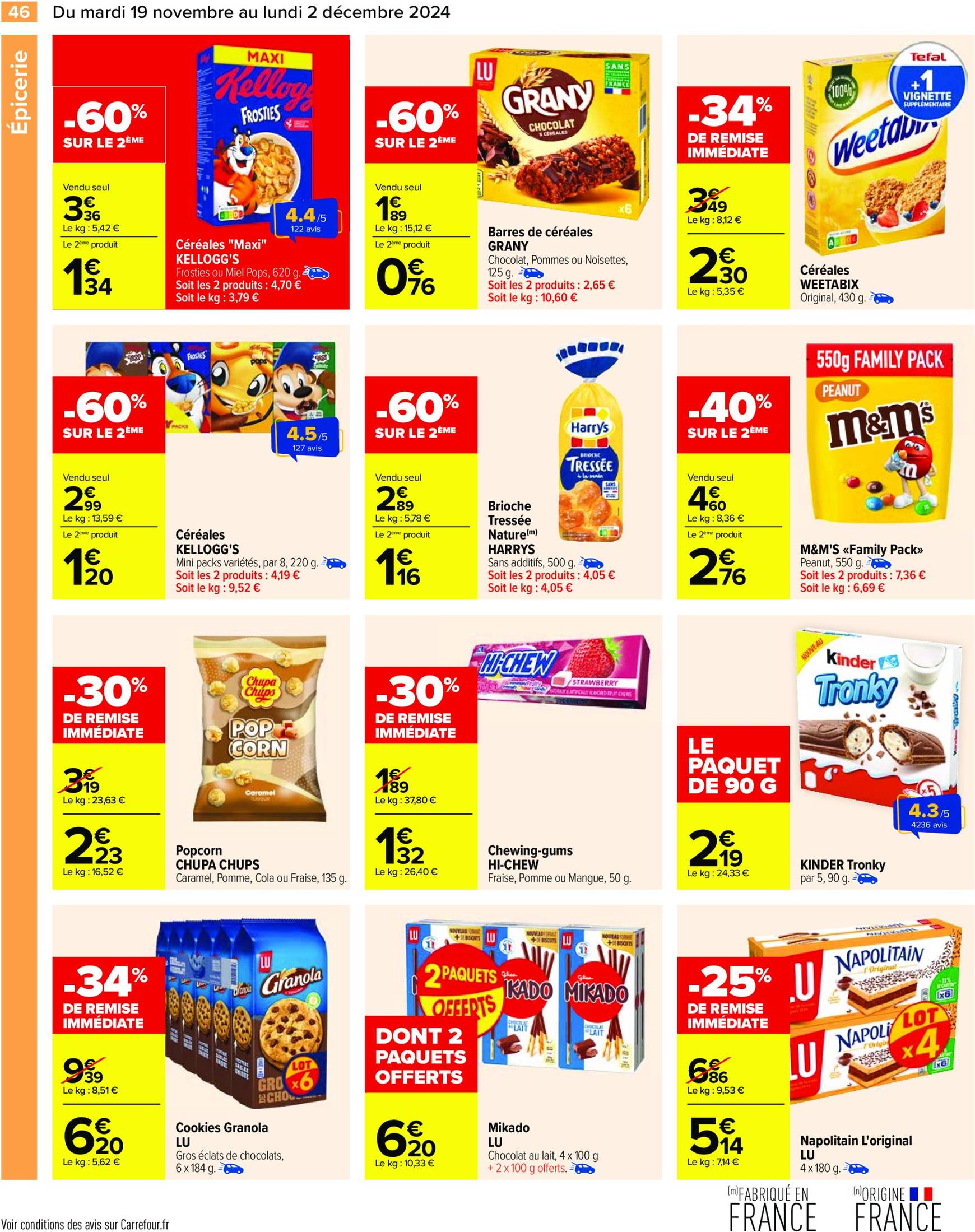 Catalogue Carrefour valable dès 19.11. - 02.12. 50