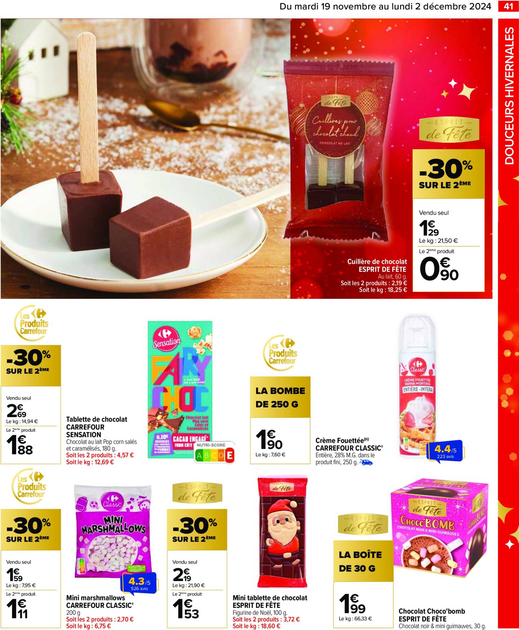 Catalogue Carrefour valable dès 19.11. - 02.12. 45