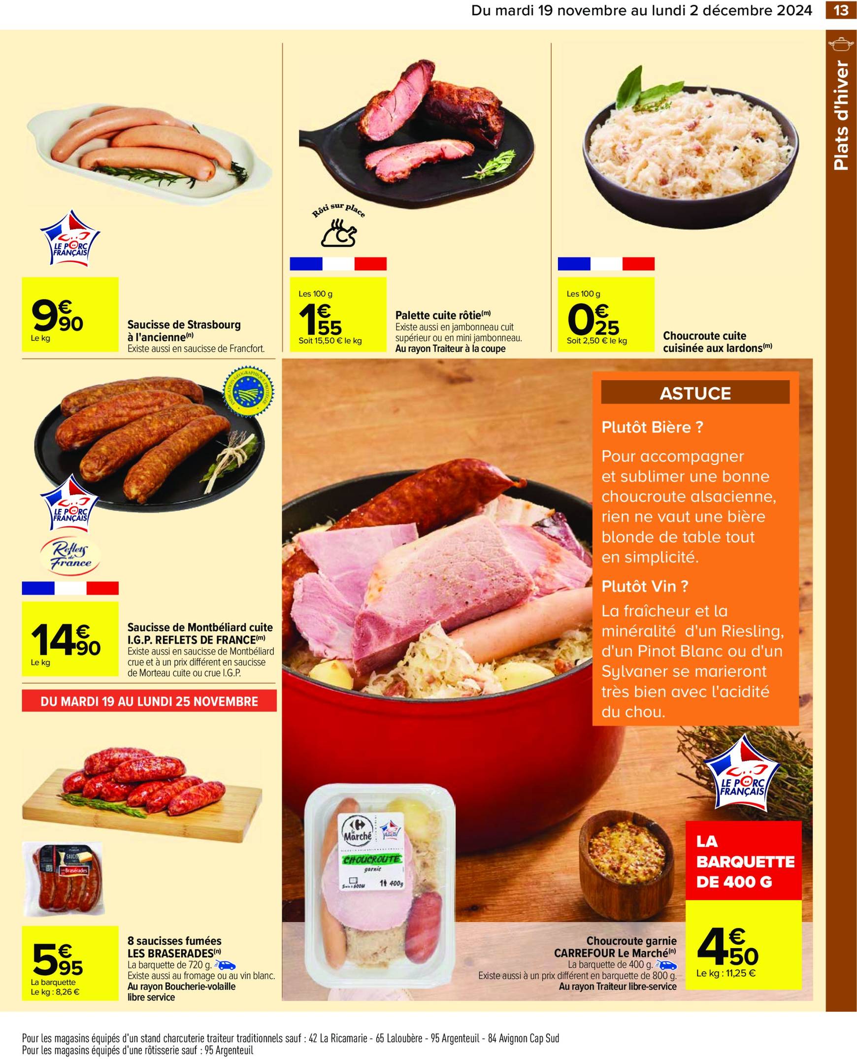 Catalogue Carrefour valable dès 19.11. - 02.12. 15