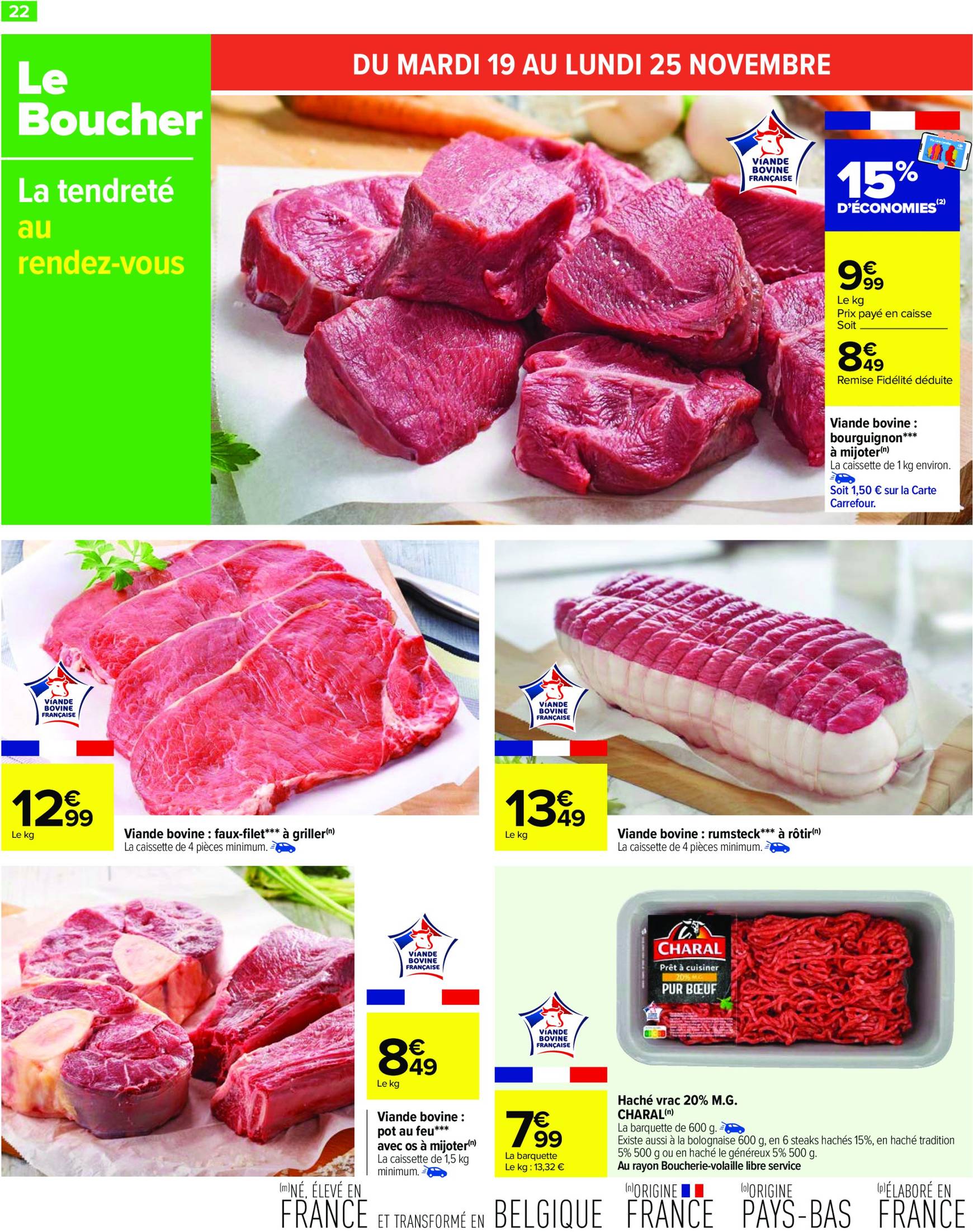 Catalogue Carrefour valable dès 19.11. - 02.12. 24