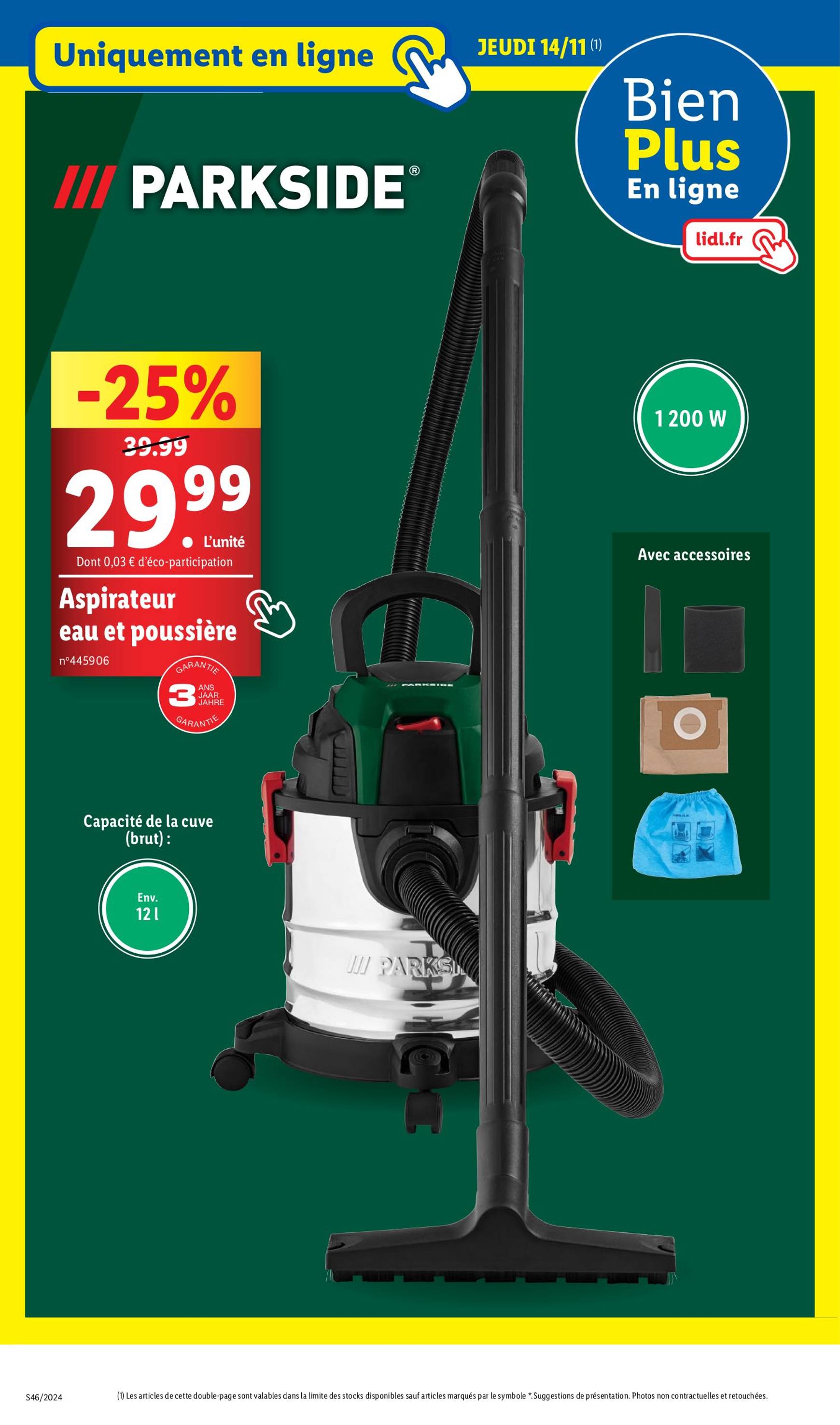 Catalogue Lidl valable dès 13.11. - 19.11. 52