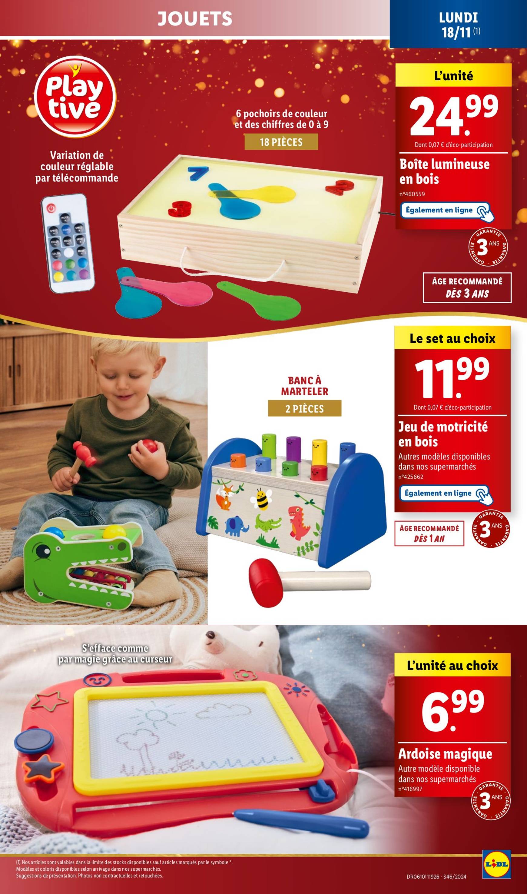 Catalogue Lidl valable dès 13.11. - 19.11. 63