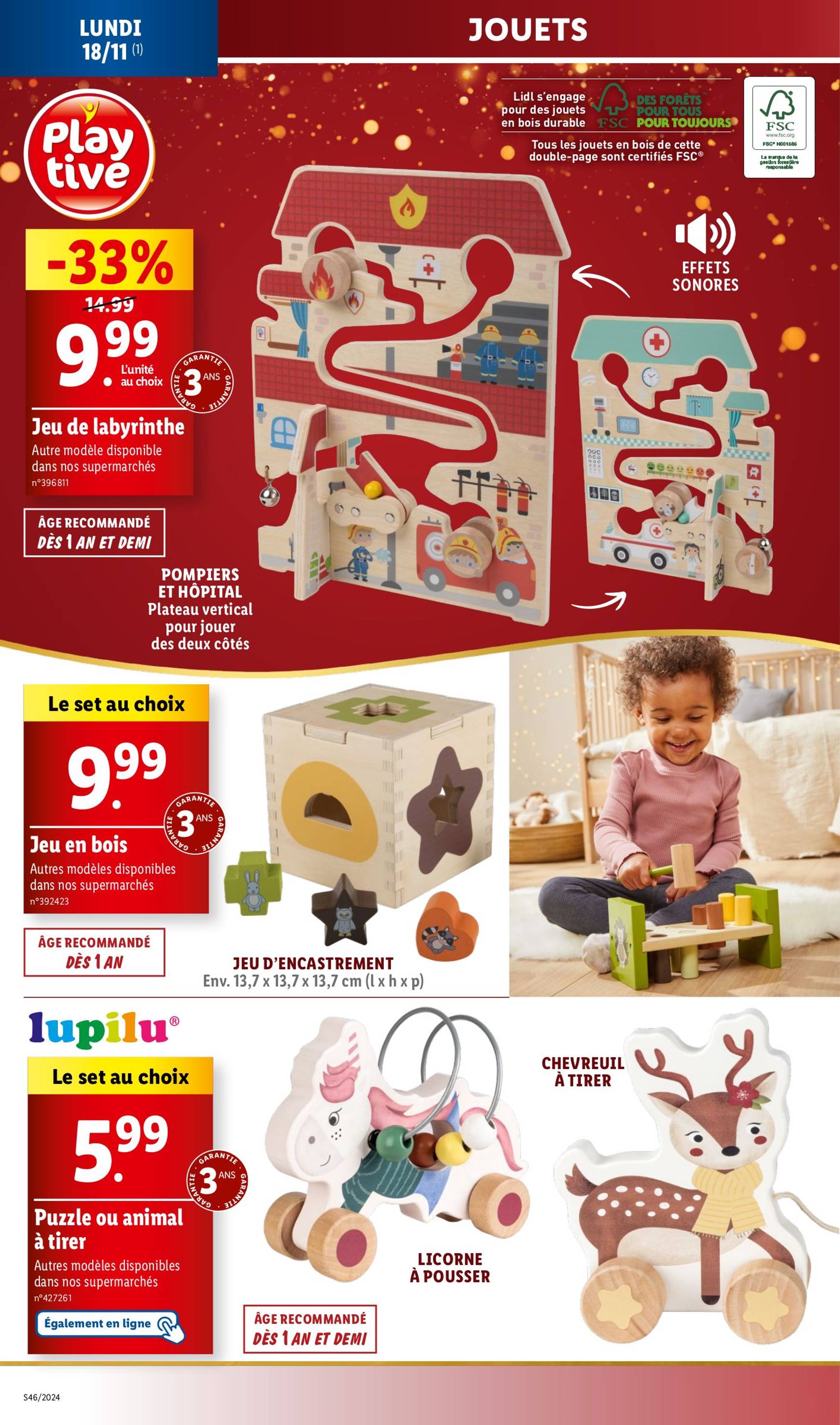 Catalogue Lidl valable dès 13.11. - 19.11. 62