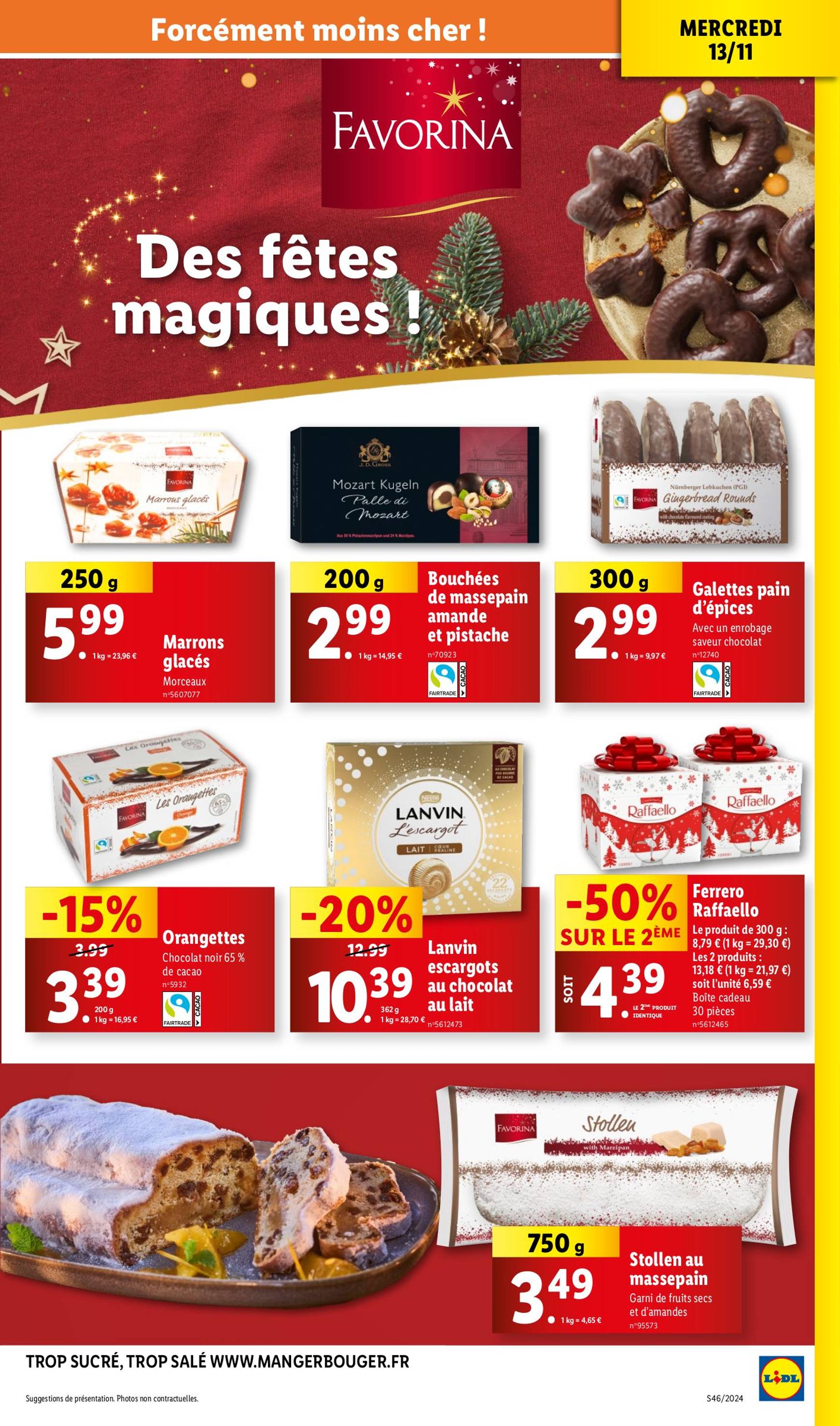 Catalogue Lidl valable dès 13.11. - 19.11. 25