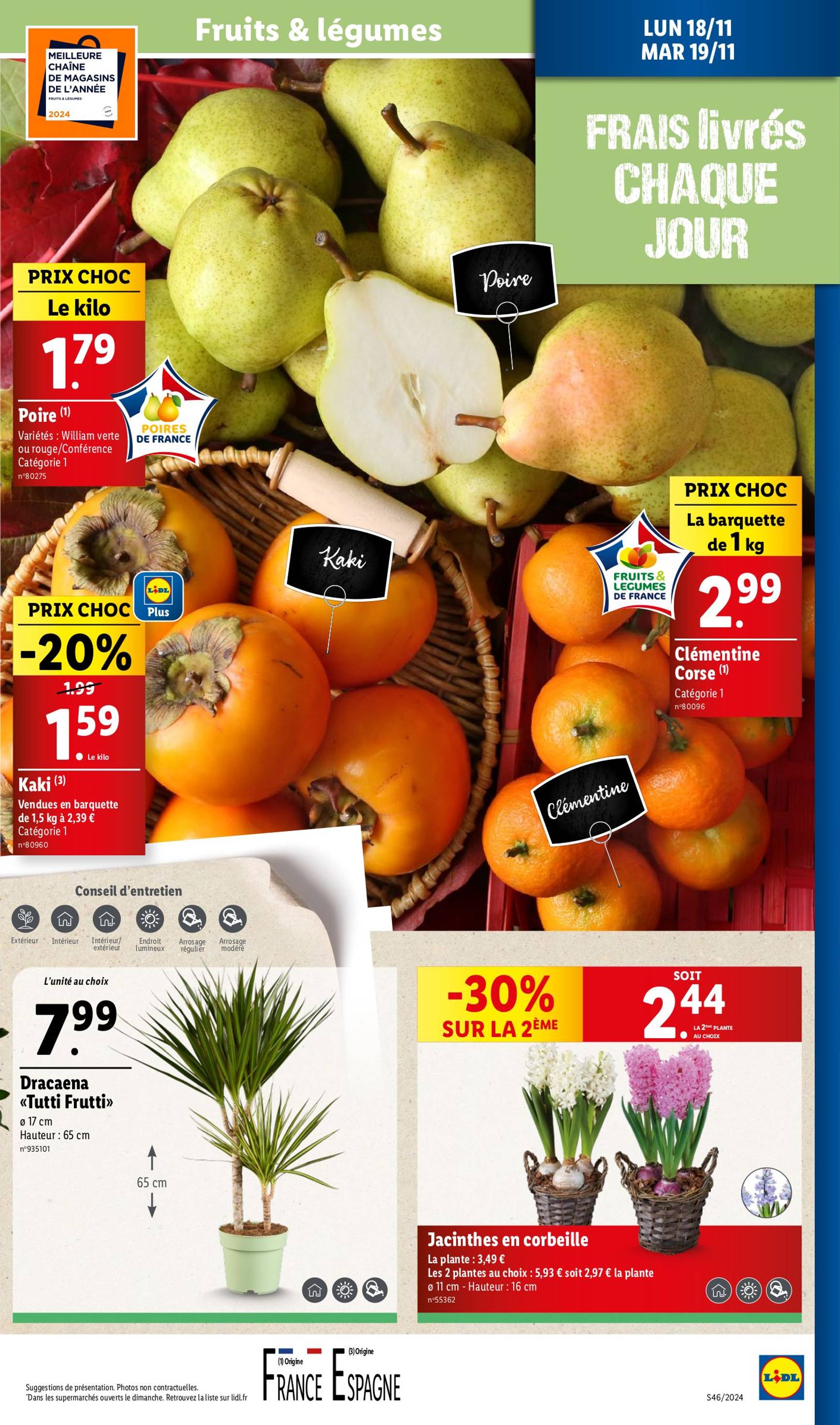 Catalogue Lidl valable dès 13.11. - 19.11. 31