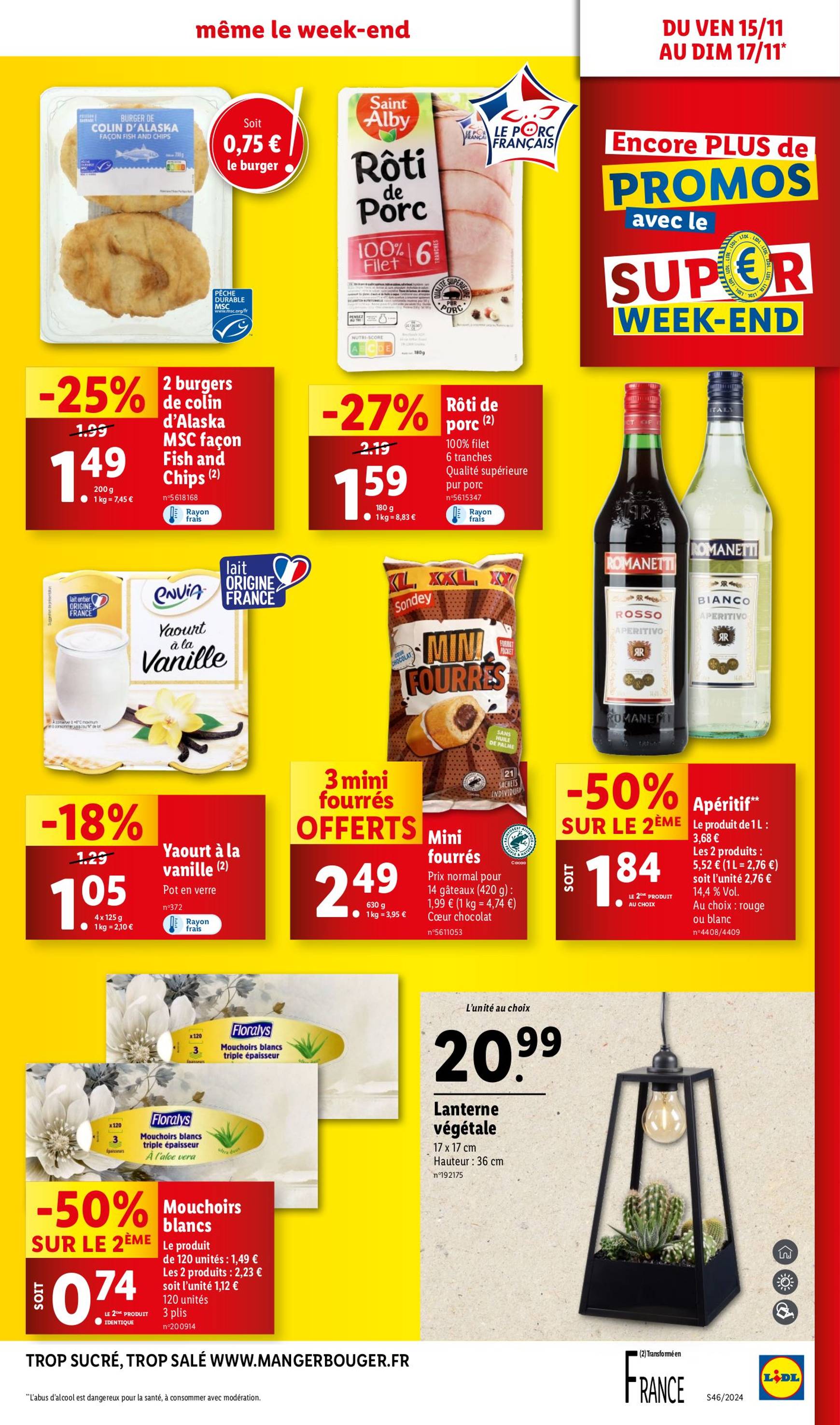 Catalogue Lidl valable dès 13.11. - 19.11. 39